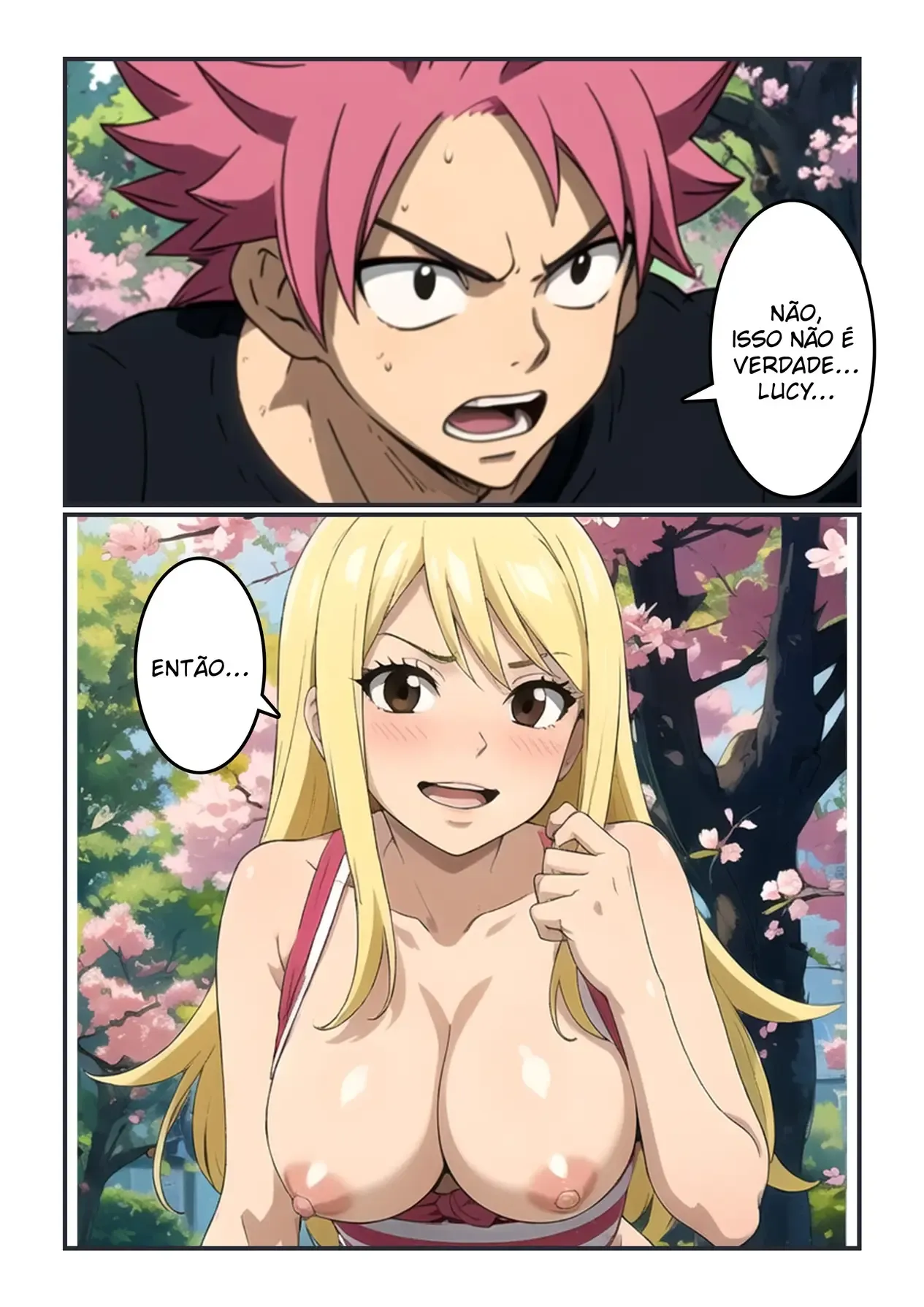 Lucy e Natsu: Quadrinhos Eróticos com Fetiche e Transas Quentes Lucy e Natsu: Quadrinhos Eróticos com Fetiche e Transas Quentes
