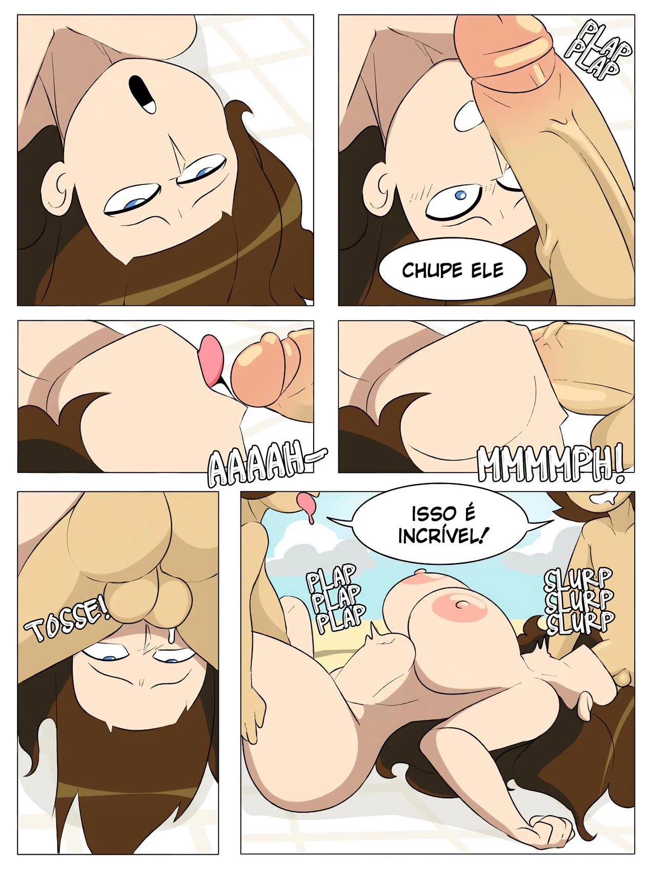 Sexo Tabu: A Avó e a Neta em Orgia Explícita nos Quadrinhos Proibidos