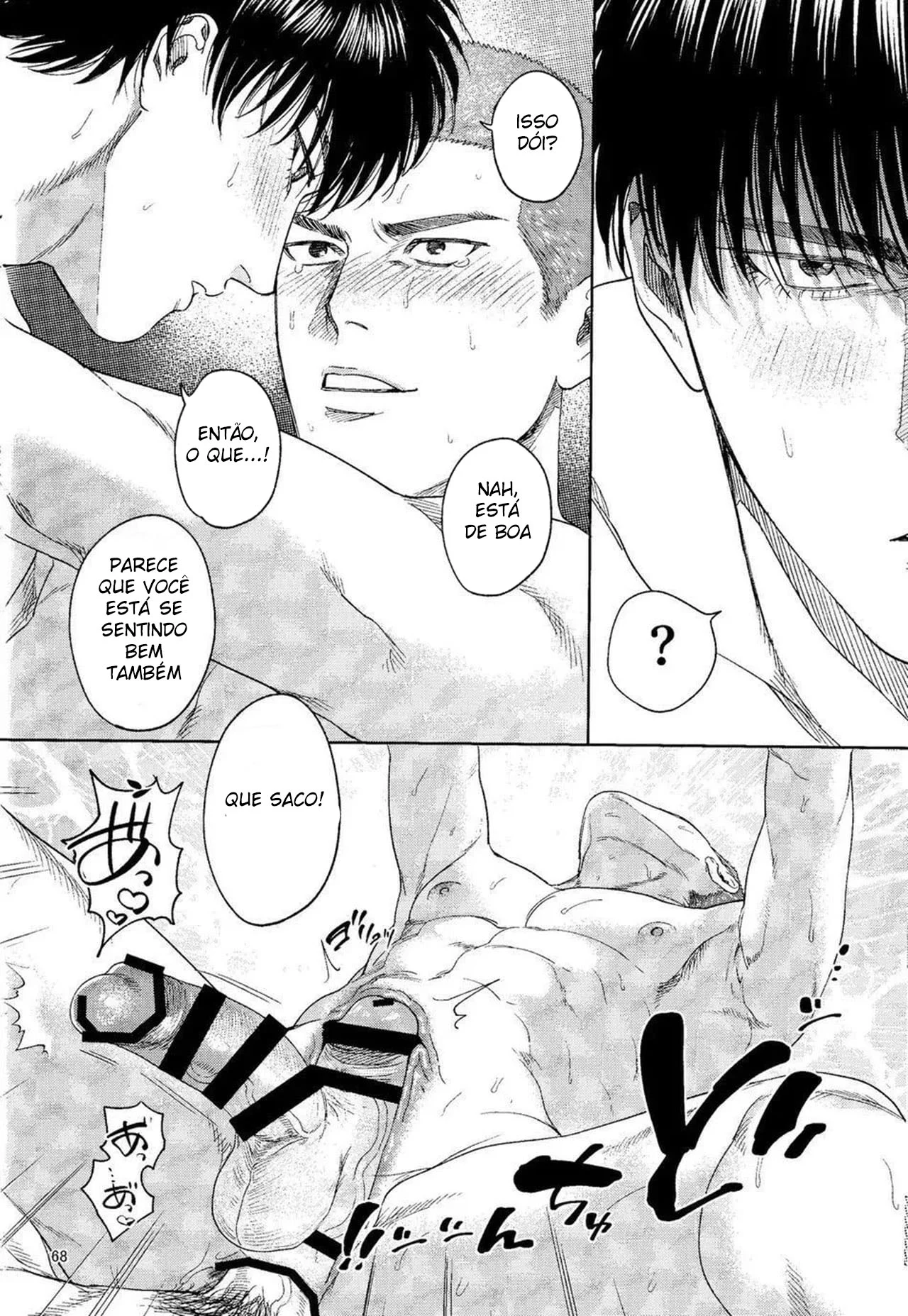 Onde Beijo a Boca Errada: Sexo Anal Explícito e Amantes Viris