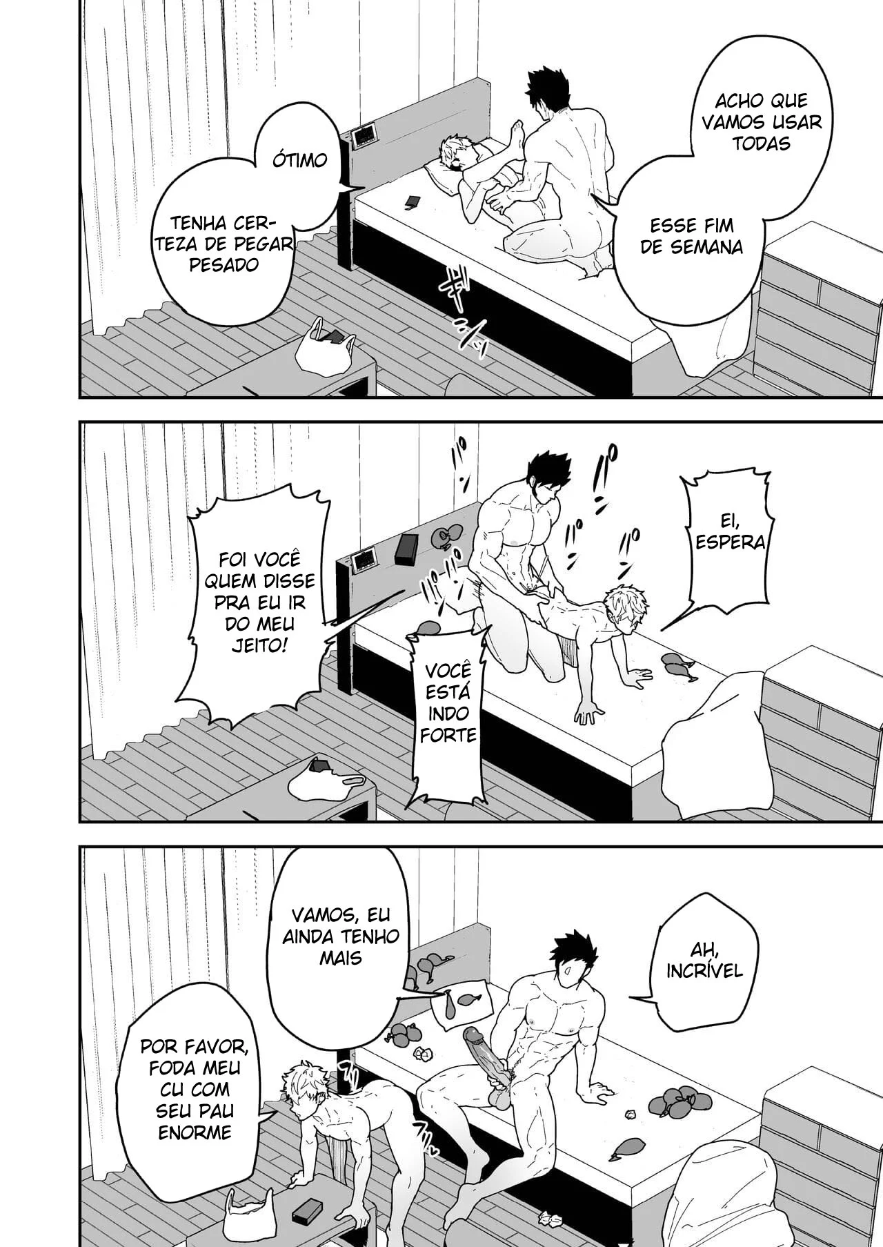 Apaixone-se no calor: sexo explosivo entre homens após o nascer do sol