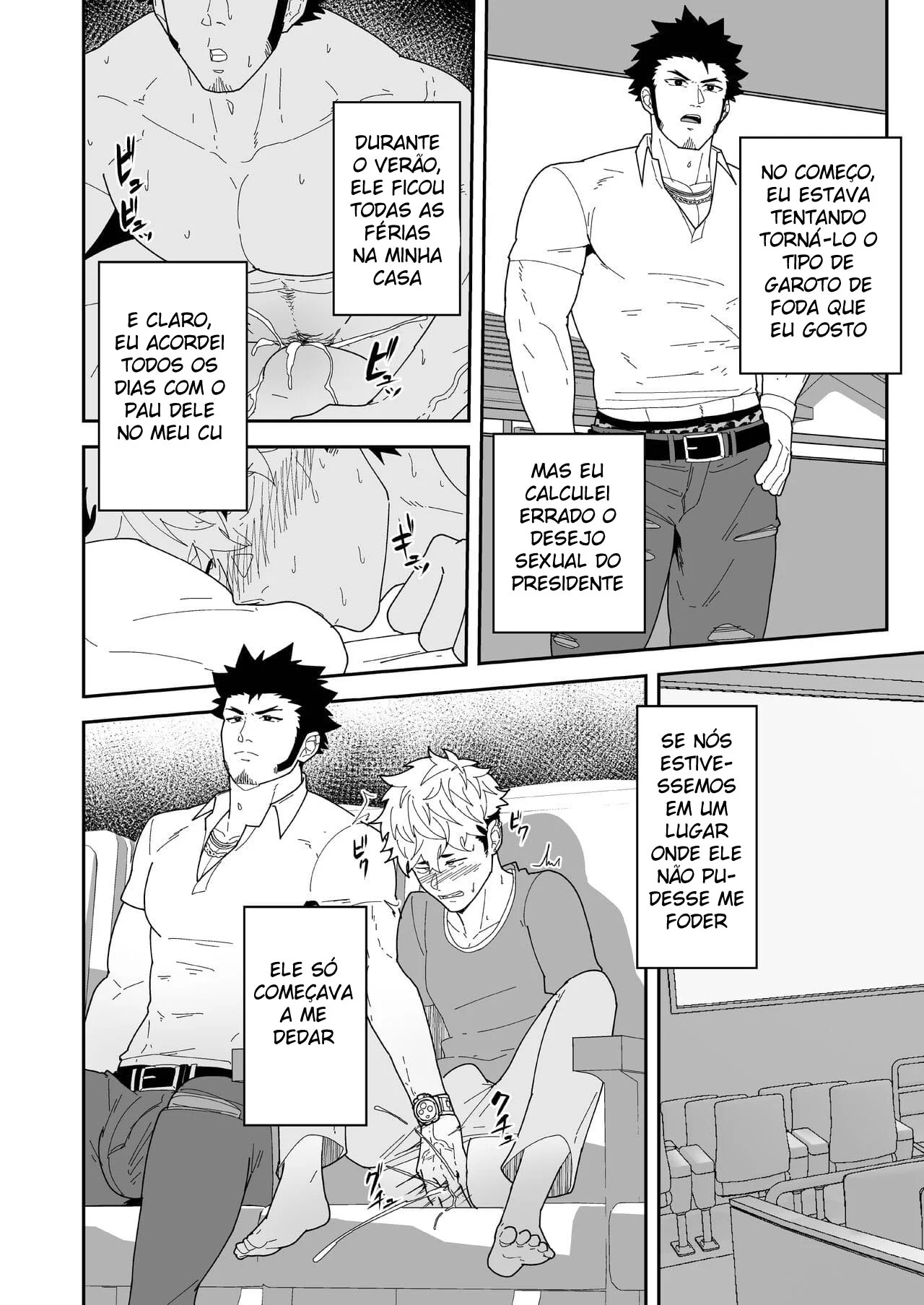 Apaixone-se no calor: sexo explosivo entre homens após o nascer do sol