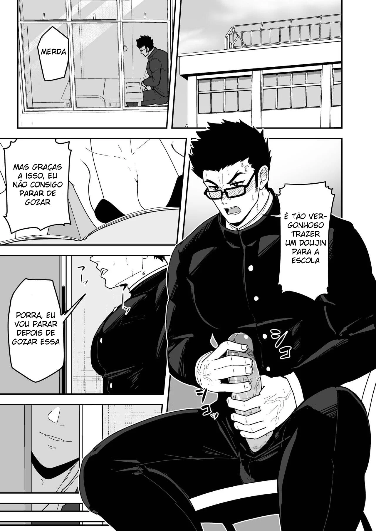 Apaixone-se no calor: sexo explosivo entre homens após o nascer do sol