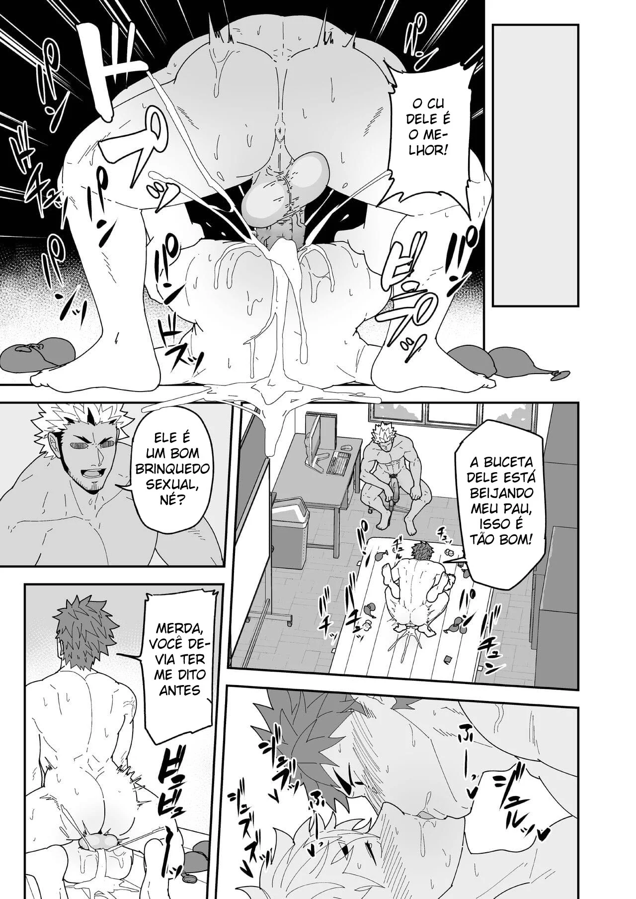 Apaixone-se no calor: sexo explosivo entre homens após o nascer do sol