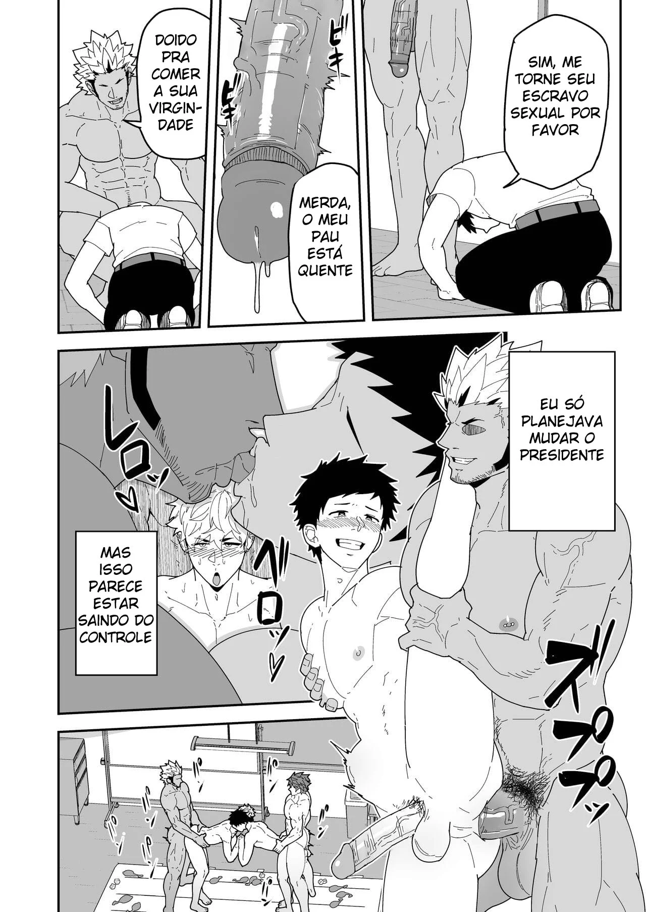 Apaixone-se no calor: sexo explosivo entre homens após o nascer do sol