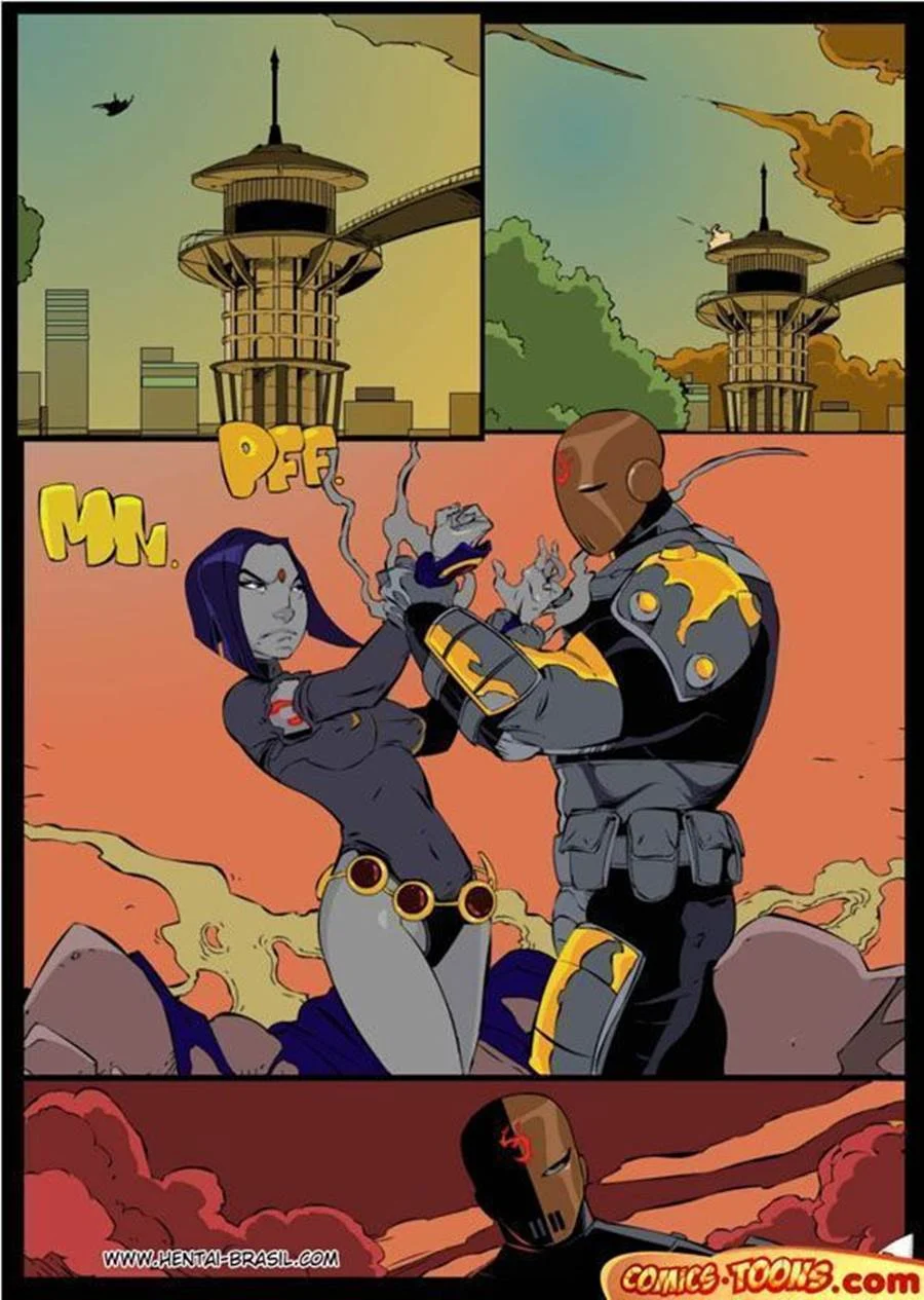 Exterminador violenta a poderosa Ravena em sexo selvagem