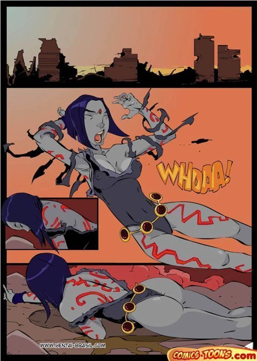 Exterminador violenta a poderosa Ravena em sexo selvagem