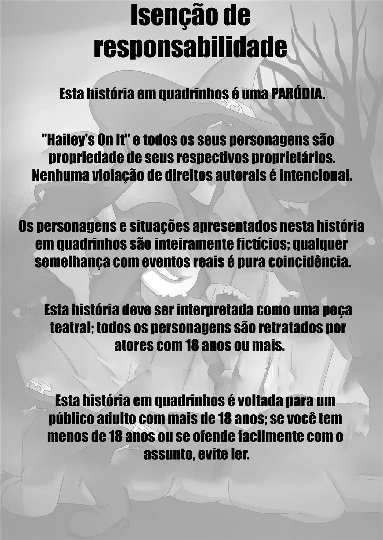 Halloween Proibido da Hailey: Quadrinhos Eróticos Explícitos e Safados Halloween Proibido da Hailey: Quadrinhos Eróticos Explícitos e Safados