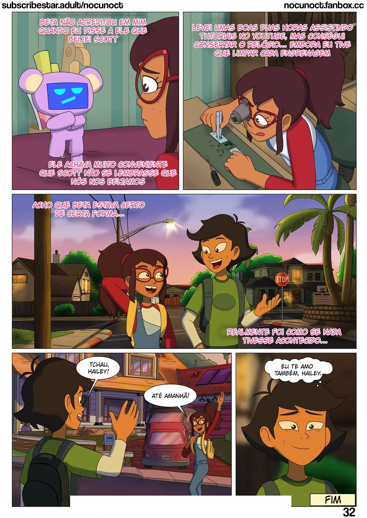 Halloween Proibido da Hailey: Quadrinhos Eróticos Explícitos e Safados