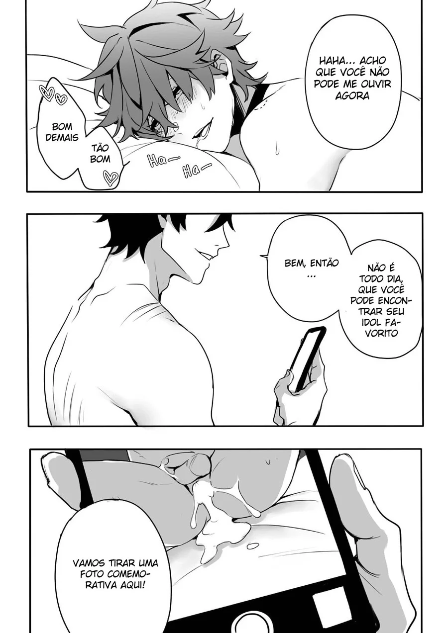 Idol Safado Exposto: HQ Explícita de Sexo Gay Proibido