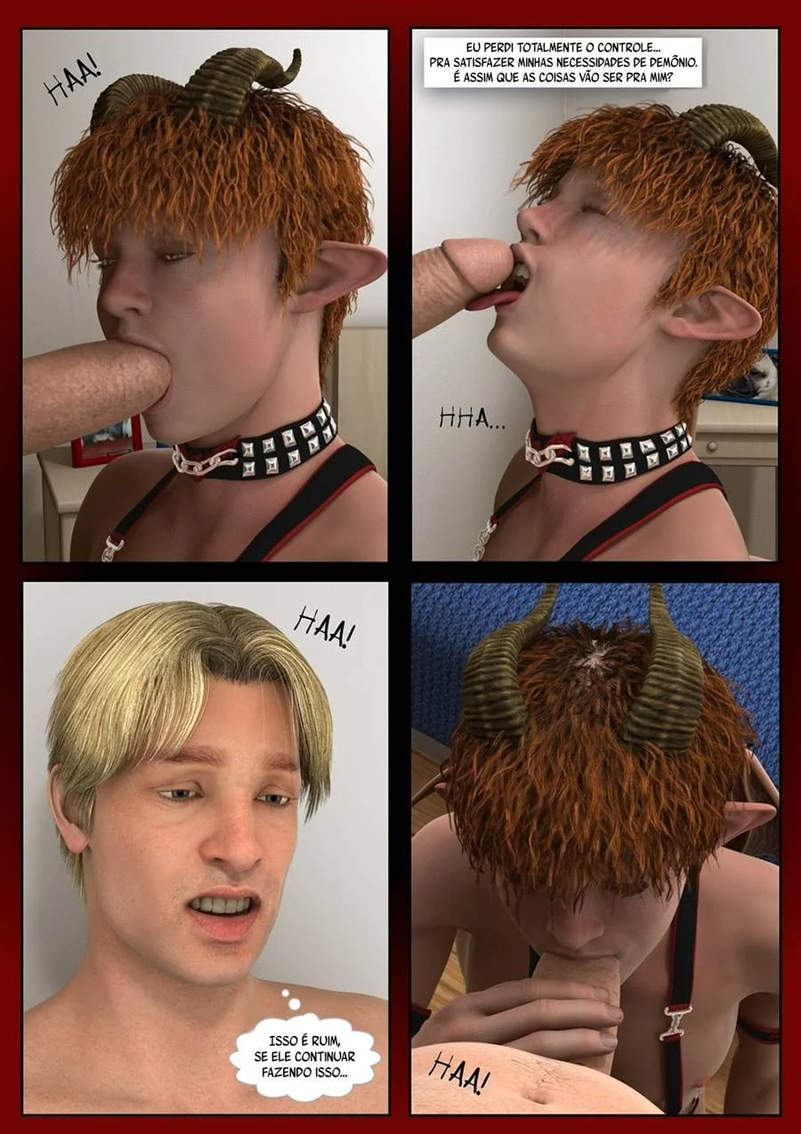 Demônio Atormenta Com Sexo Brutal - Quadrinhos Eróticos Gay Explícitos Demônio Atormenta Com Sexo Brutal - Quadrinhos Eróticos Gay Explícitos