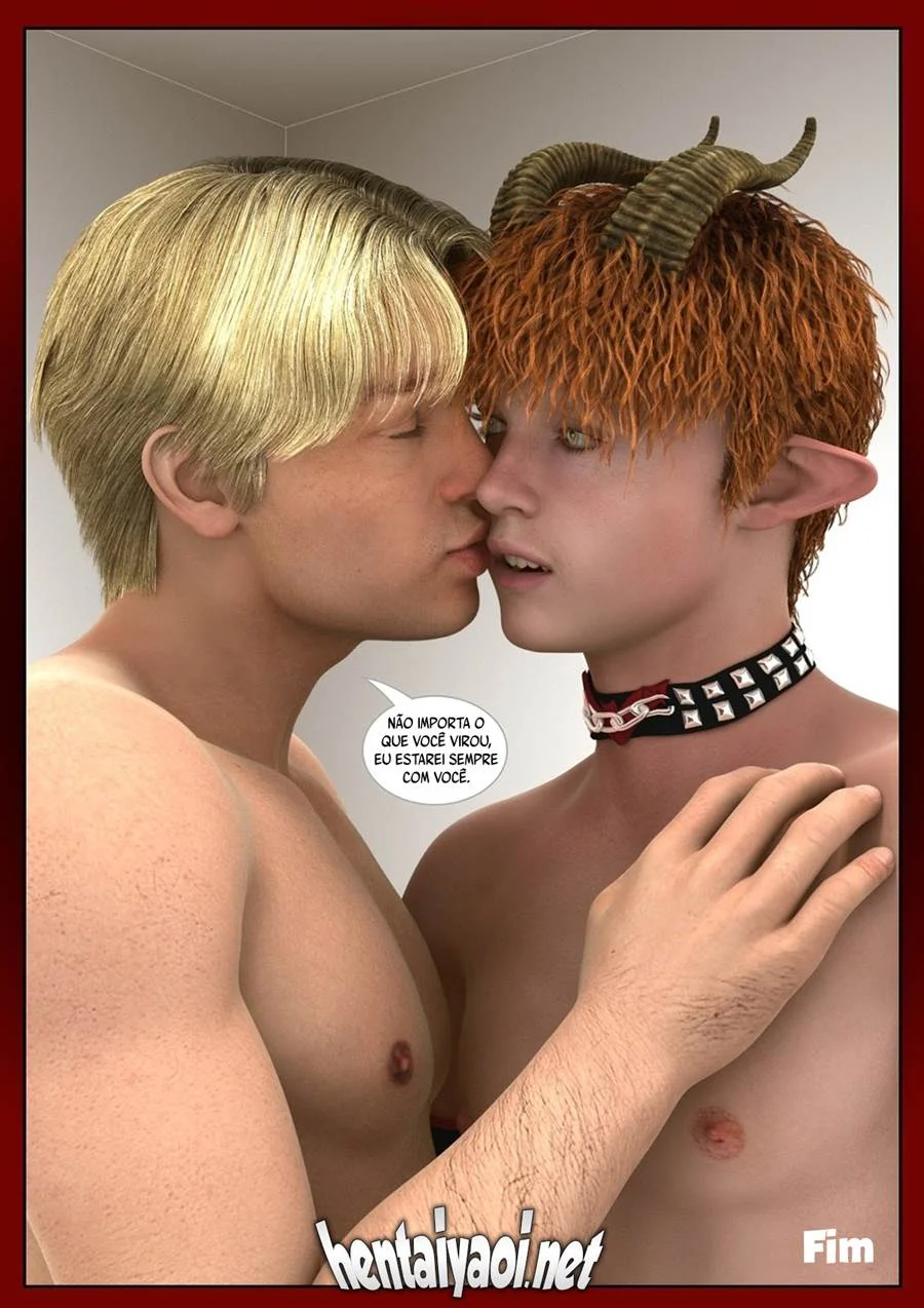 Demônio Atormenta Com Sexo Brutal - Quadrinhos Eróticos Gay Explícitos