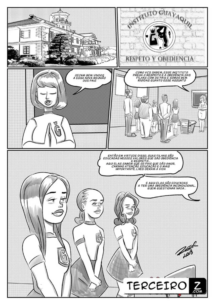 Instituto da Luxúria: Quadrinhos Eróticos com Cenas Explícitas e Tesão Sem Limites