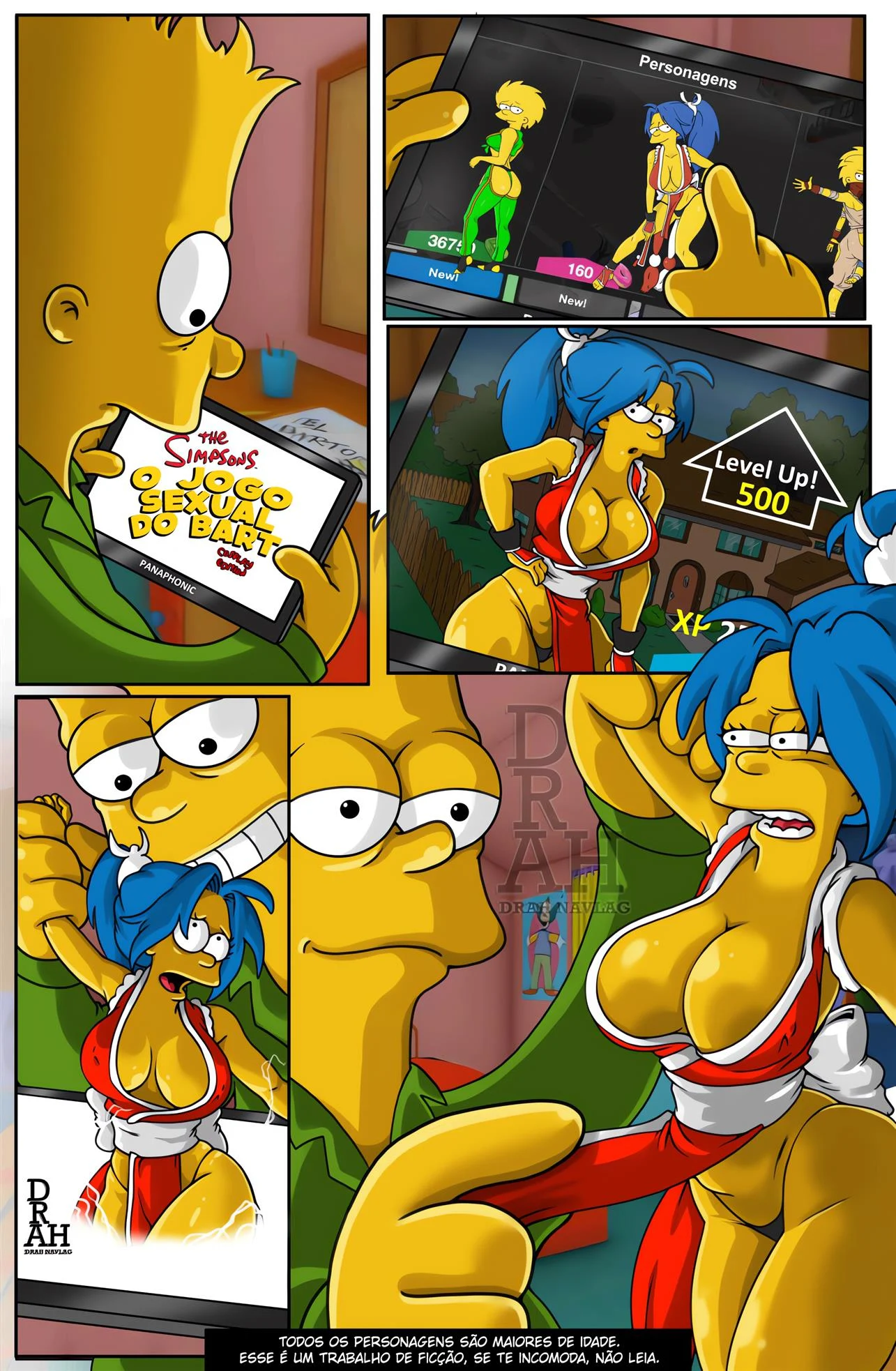 Contos Eróticos Proibidos: Bart Simpson em Aventuras Sexuais Explícitas