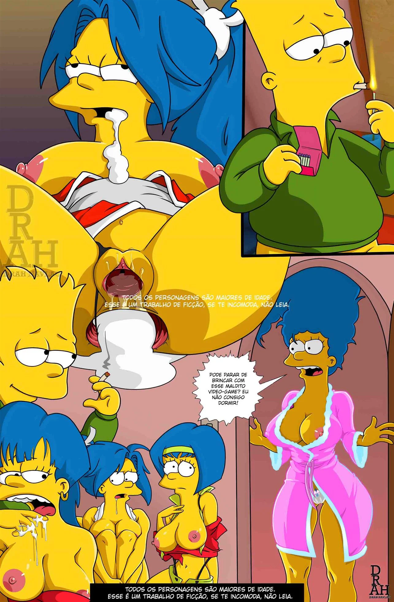 Contos Eróticos Proibidos: Bart Simpson em Aventuras Sexuais Explícitas