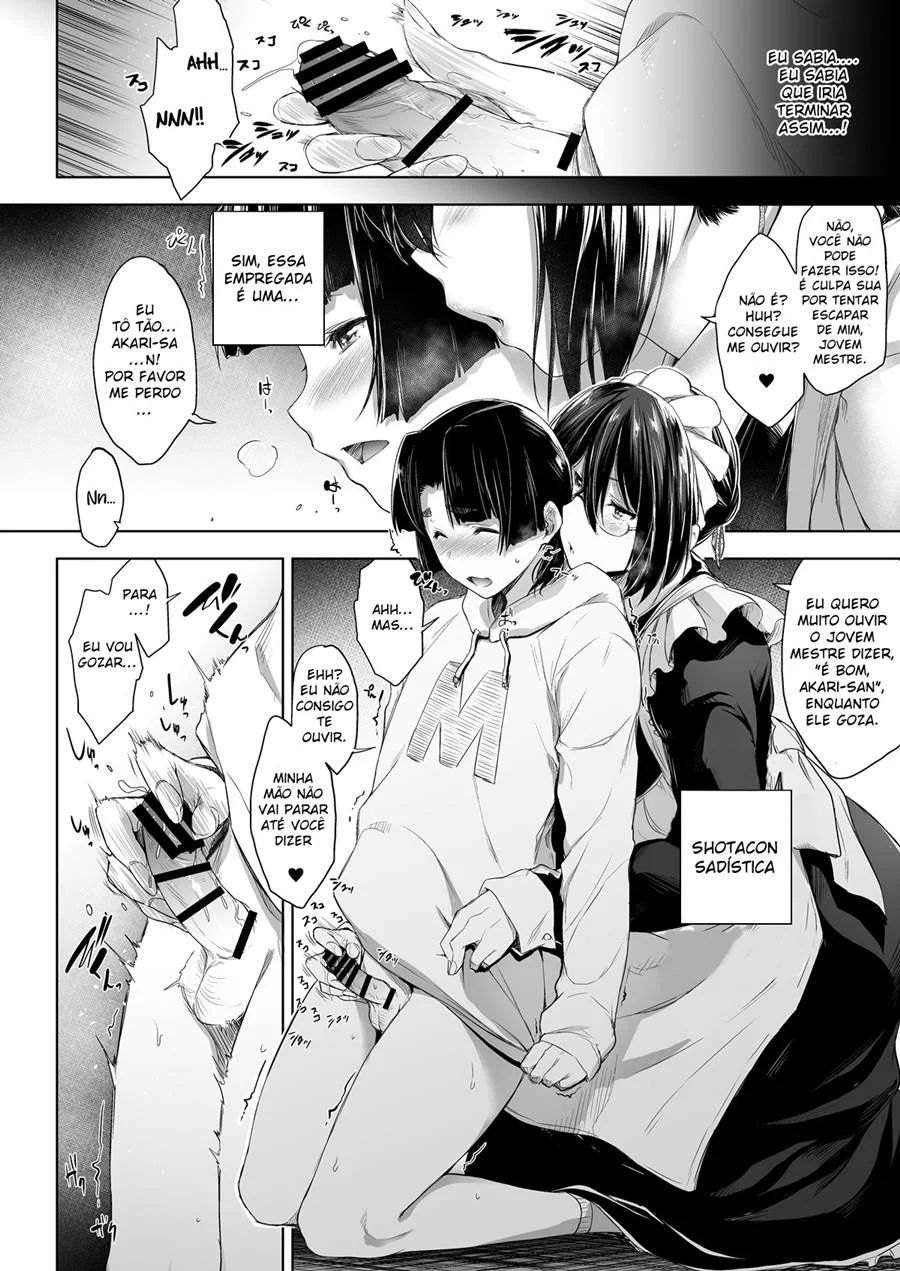 Namorada Empregada Dando Prova de Amor Quente ao Jovem Amante