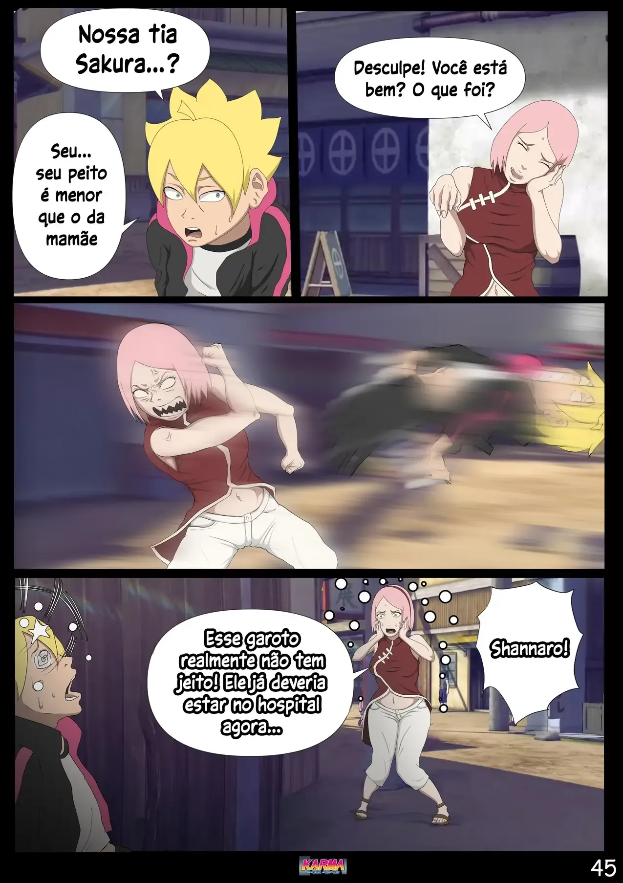 Boruto Ardente: Quadrinhos Eróticos Proibidos que Você Precisa Ver