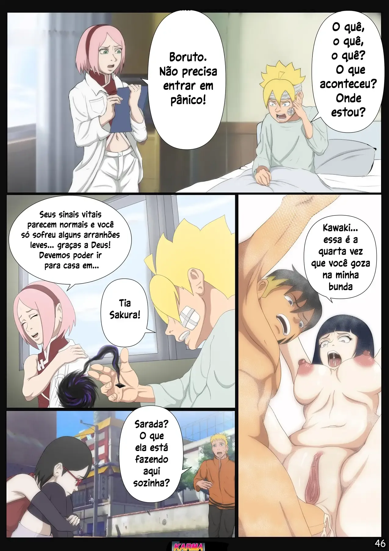 Boruto Ardente: Quadrinhos Eróticos Proibidos que Você Precisa Ver