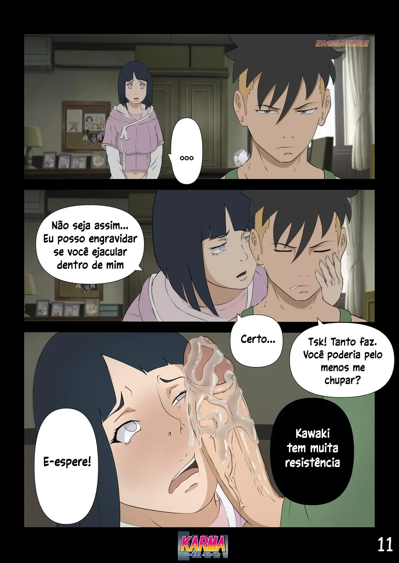 Karma de Boruto 3: HQ Erótica Explícita com Cenas de Sexo Ardente Karma de Boruto 3: HQ Erótica Explícita com Cenas de Sexo Ardente