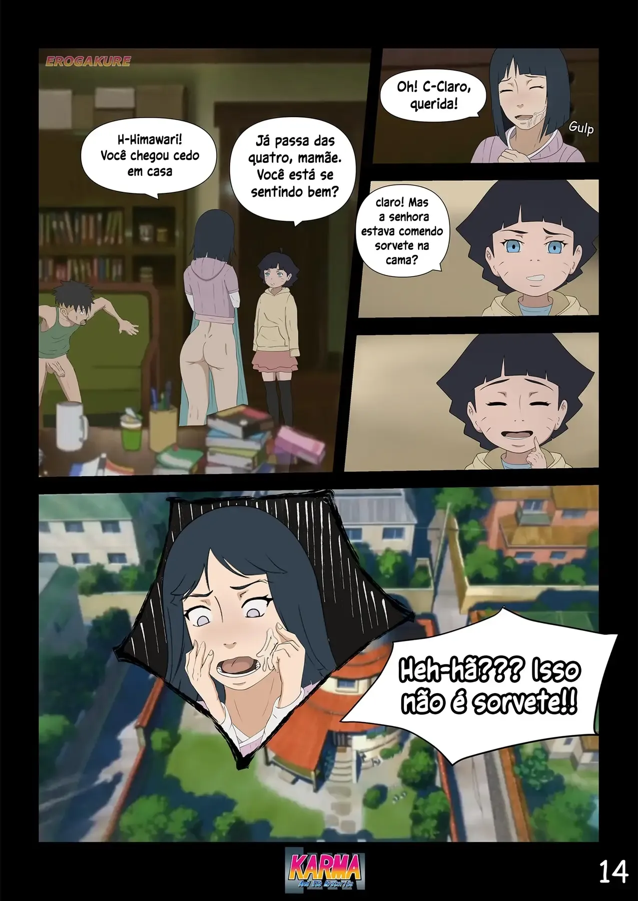 Karma de Boruto 3: HQ Erótica Explícita com Cenas de Sexo Ardente