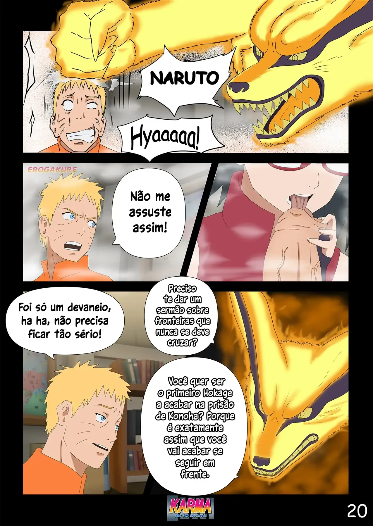 Karma de Boruto 3: HQ Erótica Explícita com Cenas de Sexo Ardente Karma de Boruto 3: HQ Erótica Explícita com Cenas de Sexo Ardente