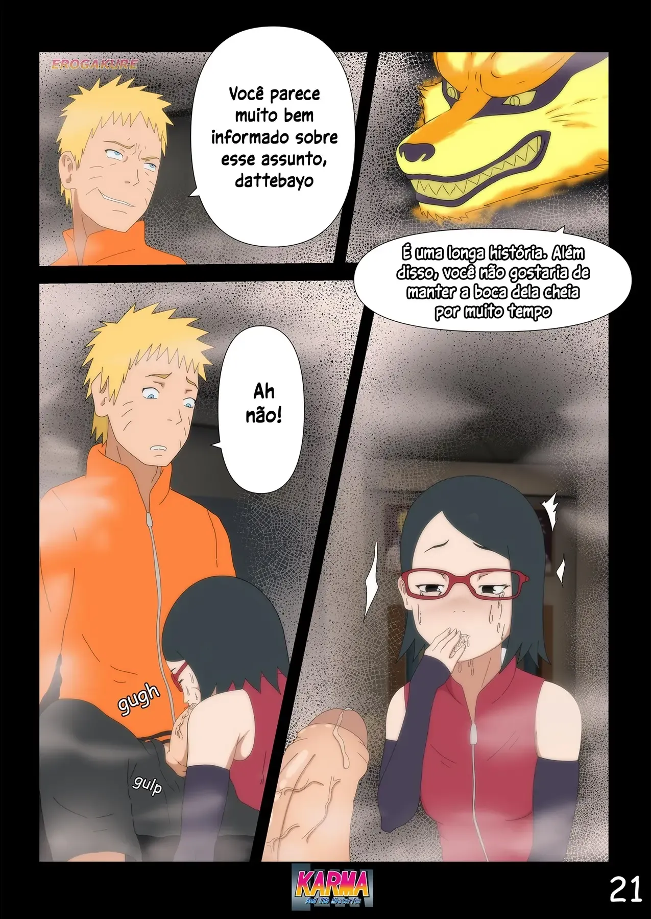 Karma de Boruto 3: HQ Erótica Explícita com Cenas de Sexo Ardente Karma de Boruto 3: HQ Erótica Explícita com Cenas de Sexo Ardente