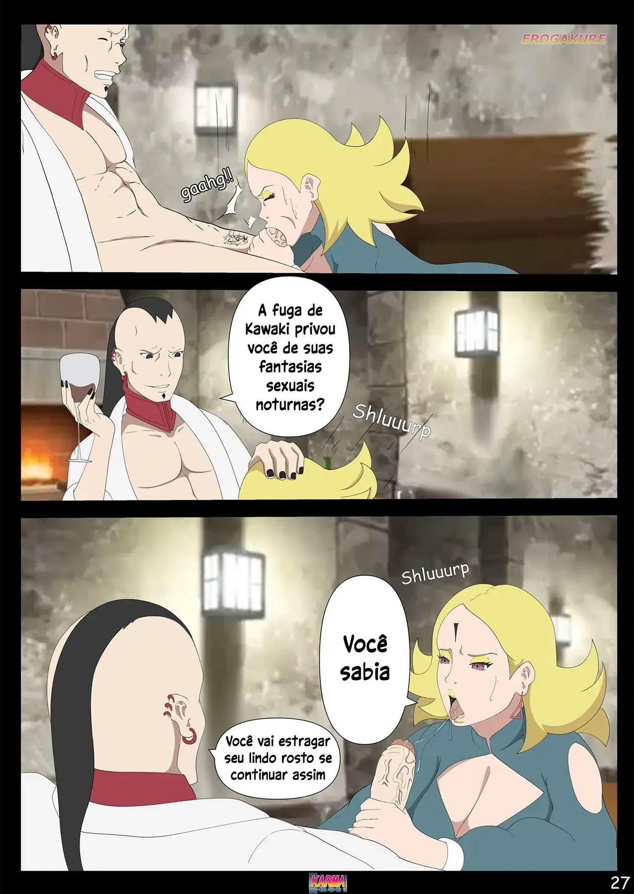 Karma de Boruto 3: HQ Erótica Explícita com Cenas de Sexo Ardente Karma de Boruto 3: HQ Erótica Explícita com Cenas de Sexo Ardente