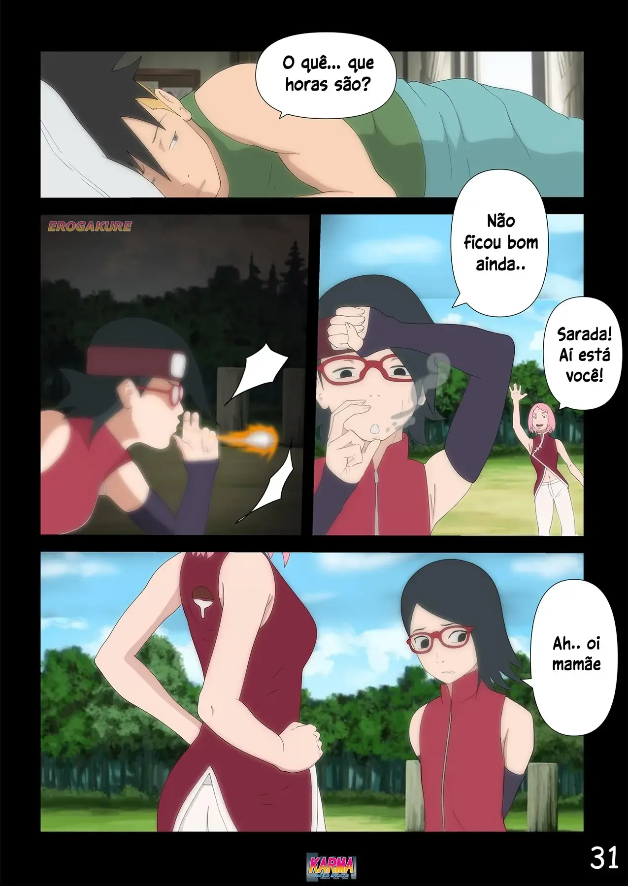 Karma de Boruto 3: HQ Erótica Explícita com Cenas de Sexo Ardente Karma de Boruto 3: HQ Erótica Explícita com Cenas de Sexo Ardente