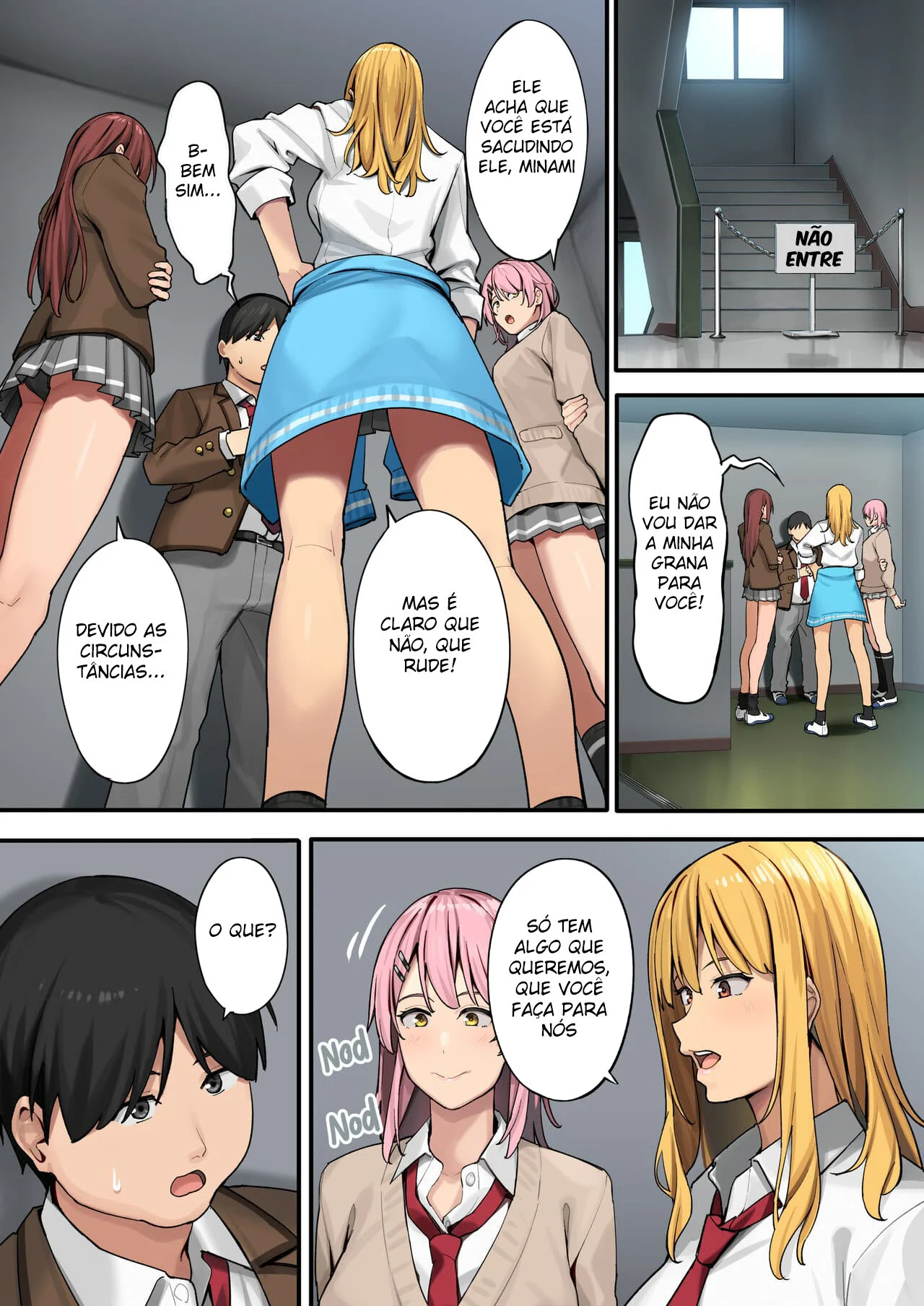 Nudes Explícitos: A Transformação Tabu do Perdedor em Máquina de Sexo