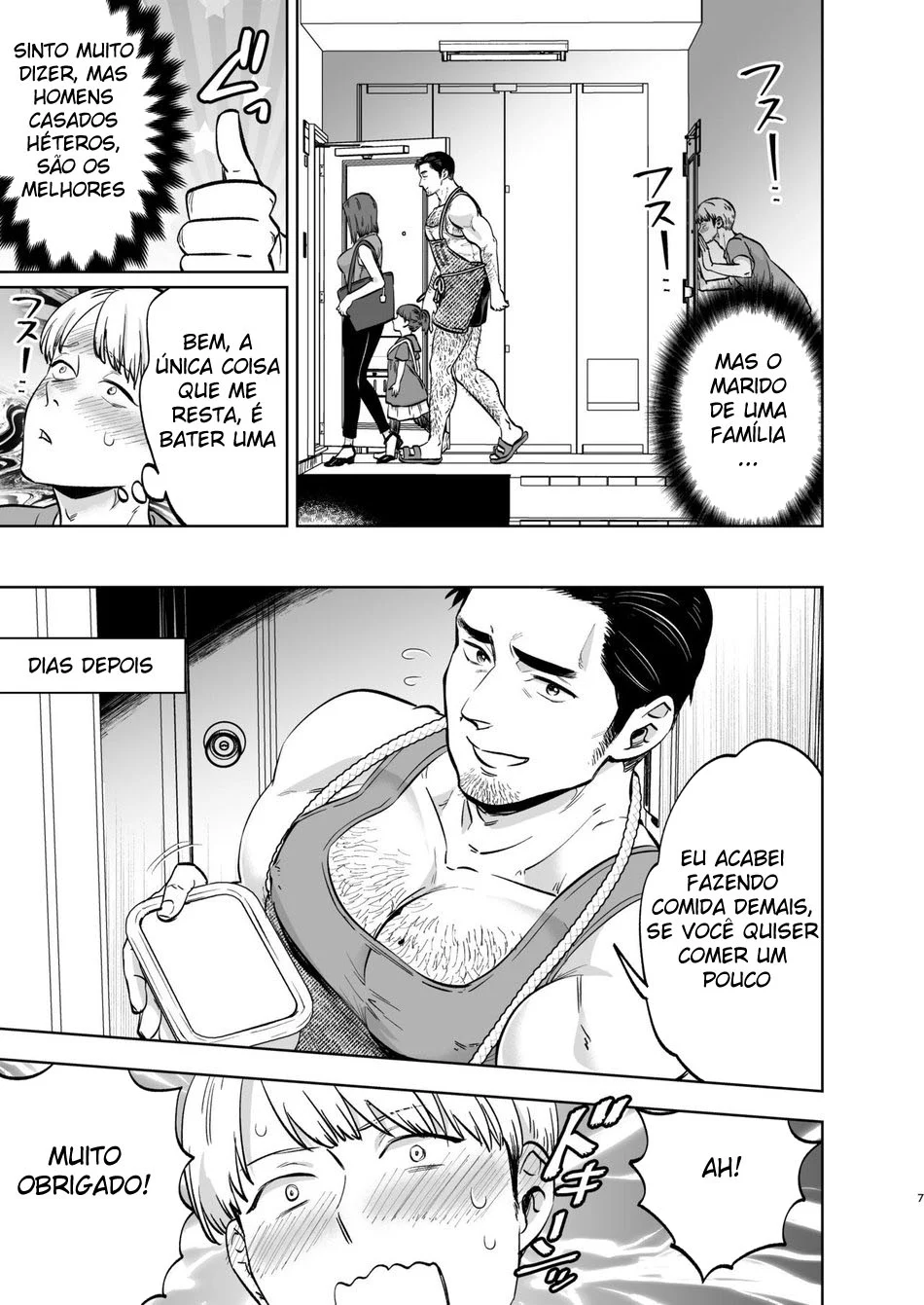 Marido Cobiçado do Vizinho: Hentai Yaoi Picante em HQ