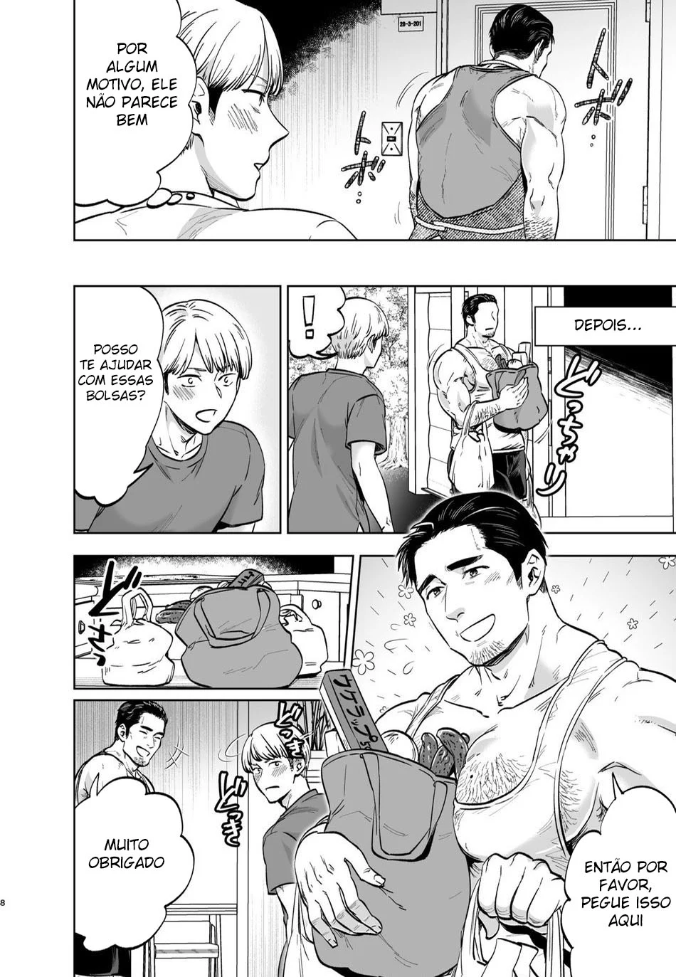 Marido Cobiçado do Vizinho: Hentai Yaoi Picante em HQ