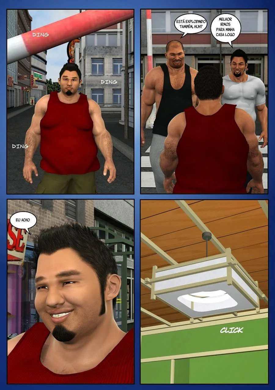 Orgias Explícitas: Trio Ardente em HQ de Sexo Gay Sem Limites