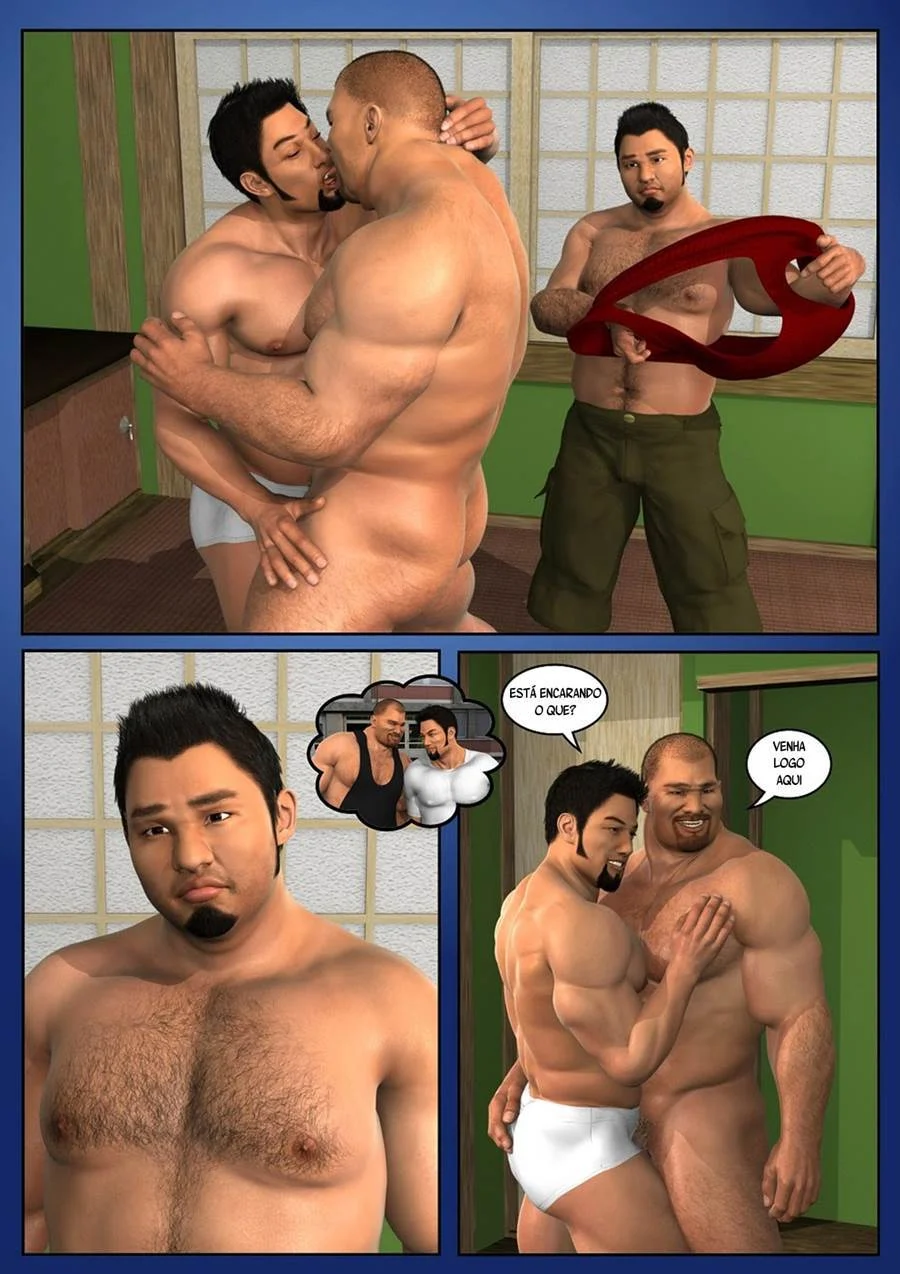 Orgias Explícitas: Trio Ardente em HQ de Sexo Gay Sem Limites
