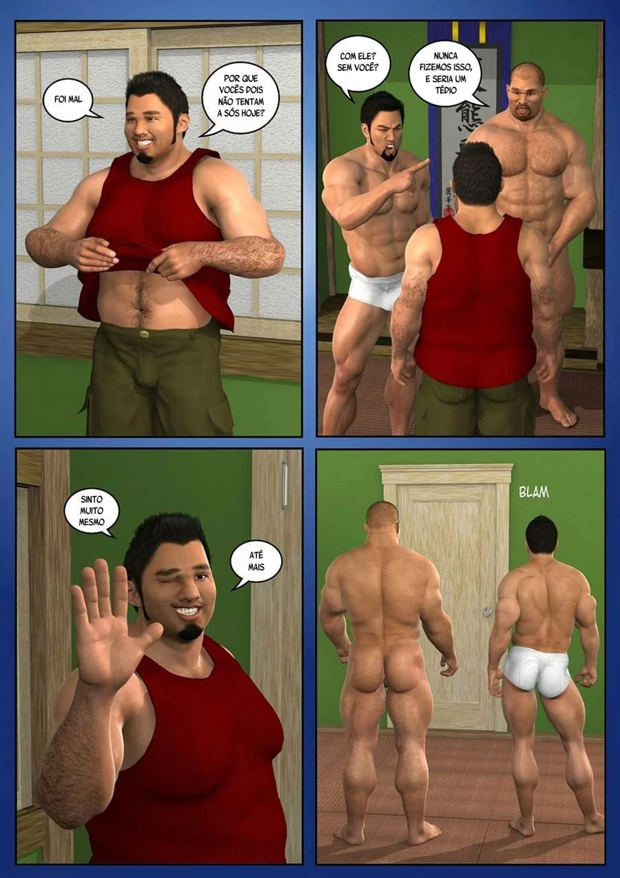 Orgias Explícitas: Trio Ardente em HQ de Sexo Gay Sem Limites