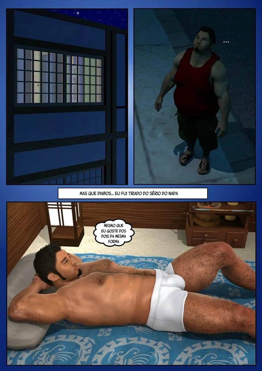 Orgias Explícitas: Trio Ardente em HQ de Sexo Gay Sem Limites