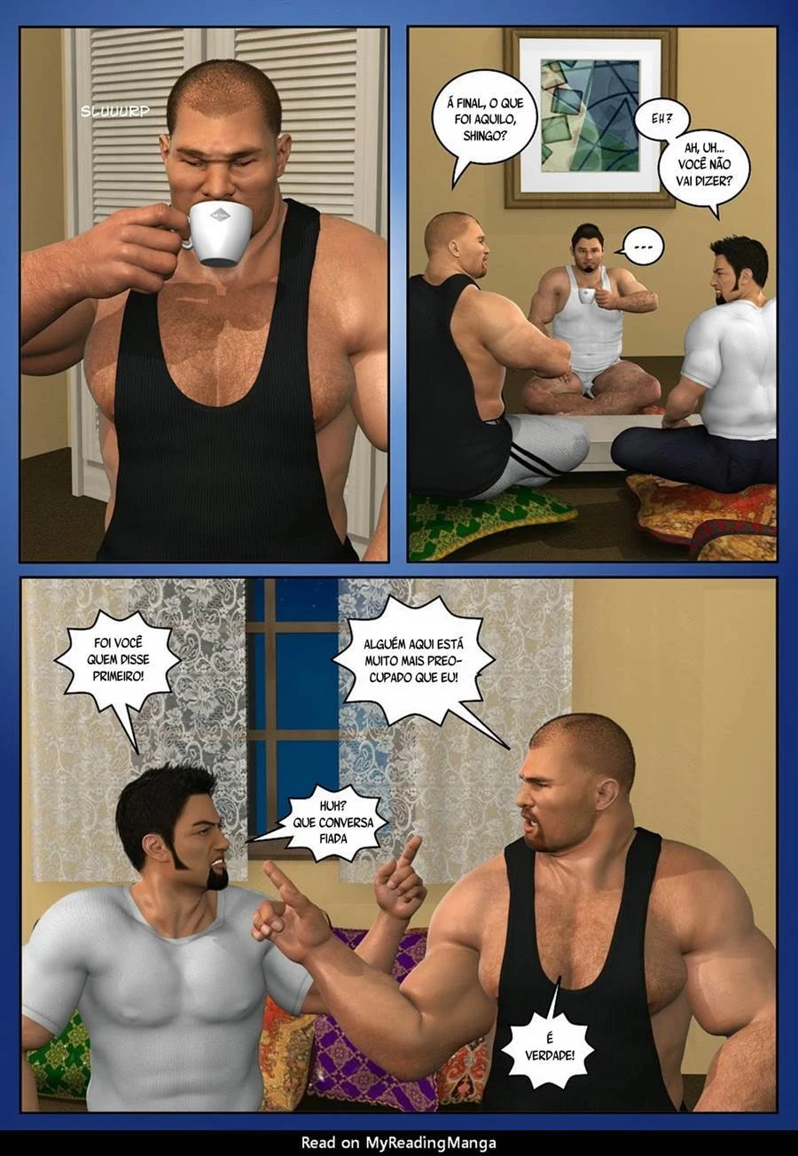 Orgias Explícitas: Trio Ardente em HQ de Sexo Gay Sem Limites