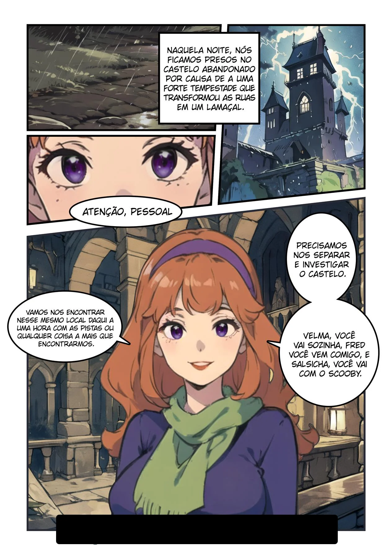 Traição Picante da Daphine Comendo o Fred Até Gozar - Paródia Adulta de Scooby Doo