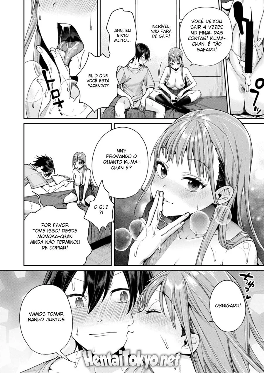 Como Conquistei uma Gyaru Safada em Cenários Eróticos Explícitos