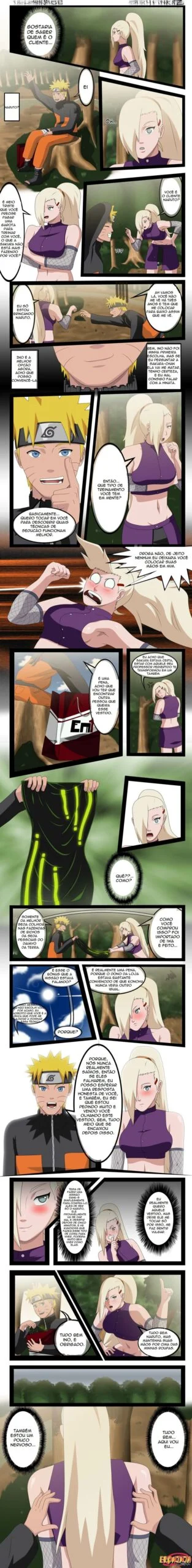 Aula Explícita de Sexo: Ninjas Proibidos de Naruto | Hentai Sem Censura