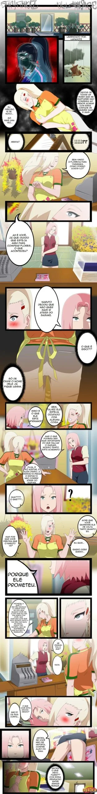 Aula Explícita de Sexo: Ninjas Proibidos de Naruto | Hentai Sem Censura