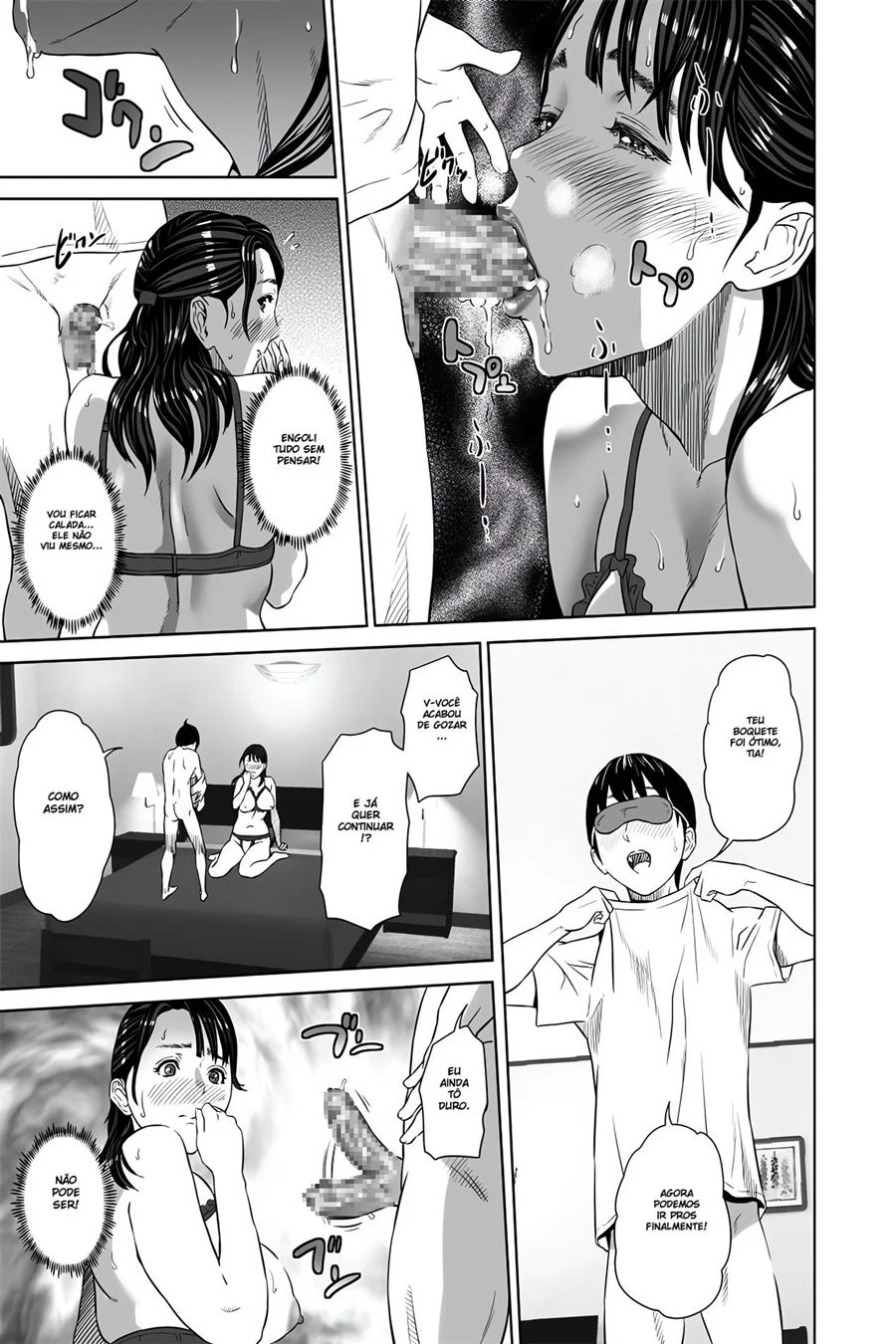 Mamãe Viúva Retoma Libido em HQ Erótica Explícita