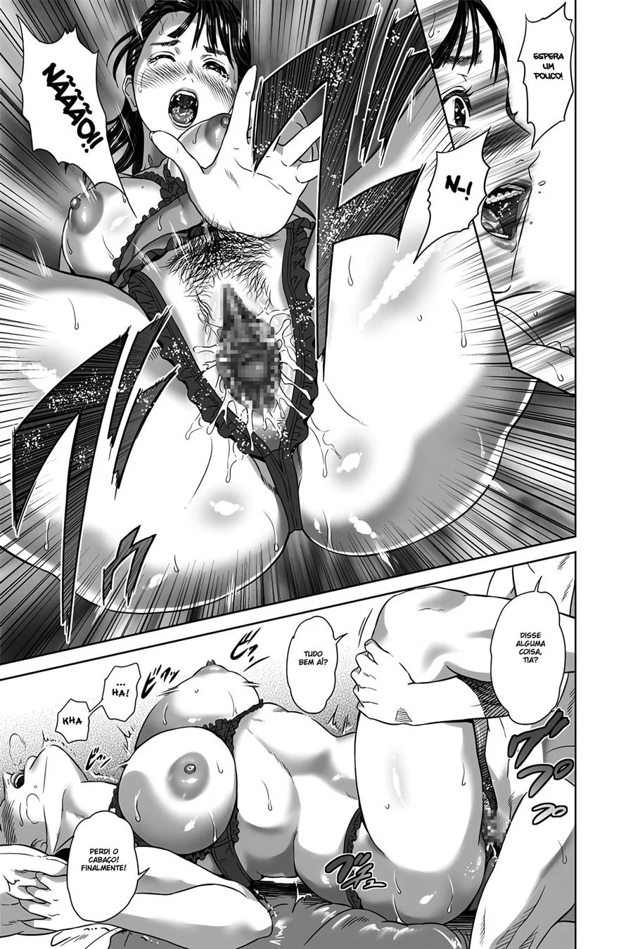 Mamãe Viúva Retoma Libido em HQ Erótica Explícita