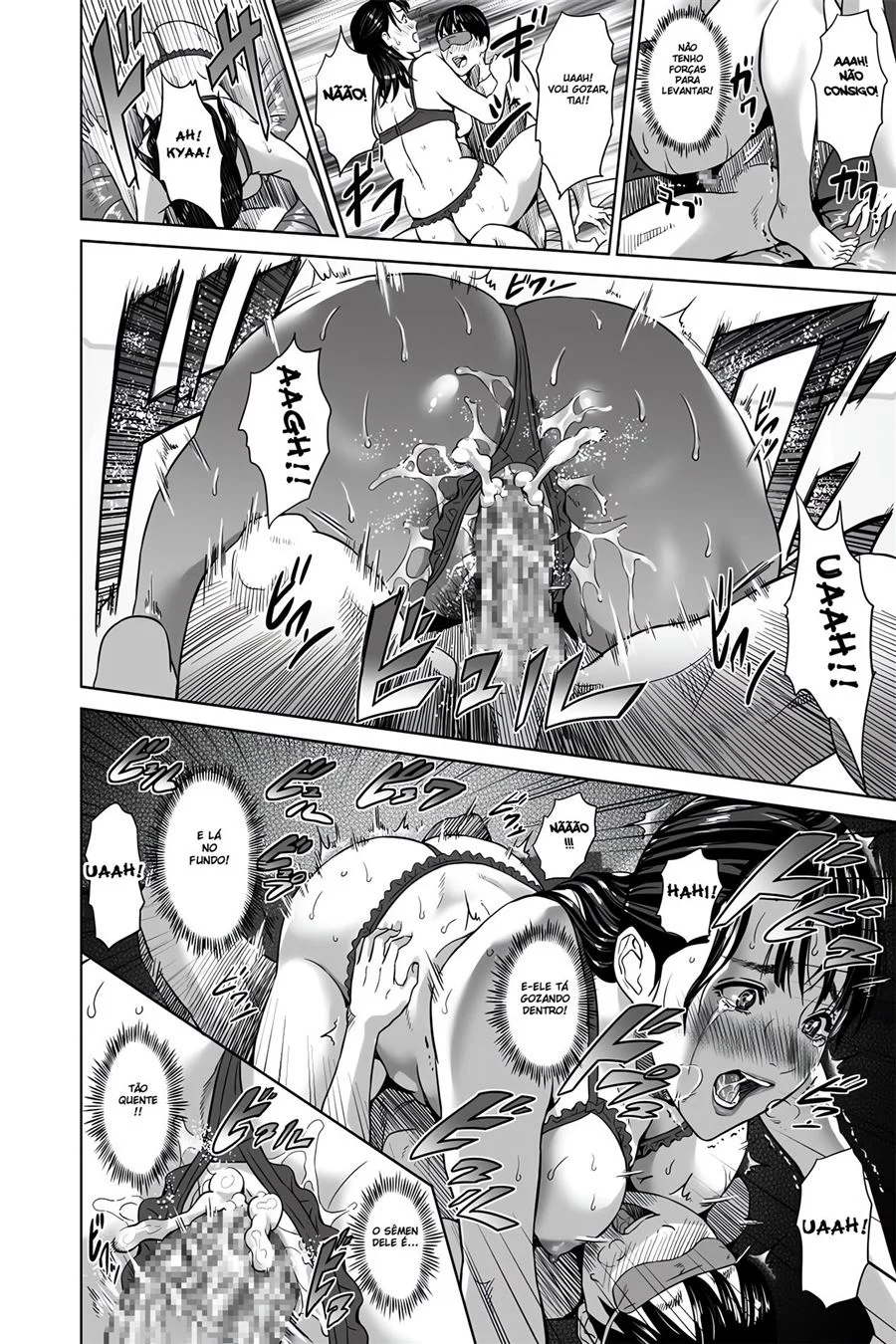 Mamãe Viúva Retoma Libido em HQ Erótica Explícita