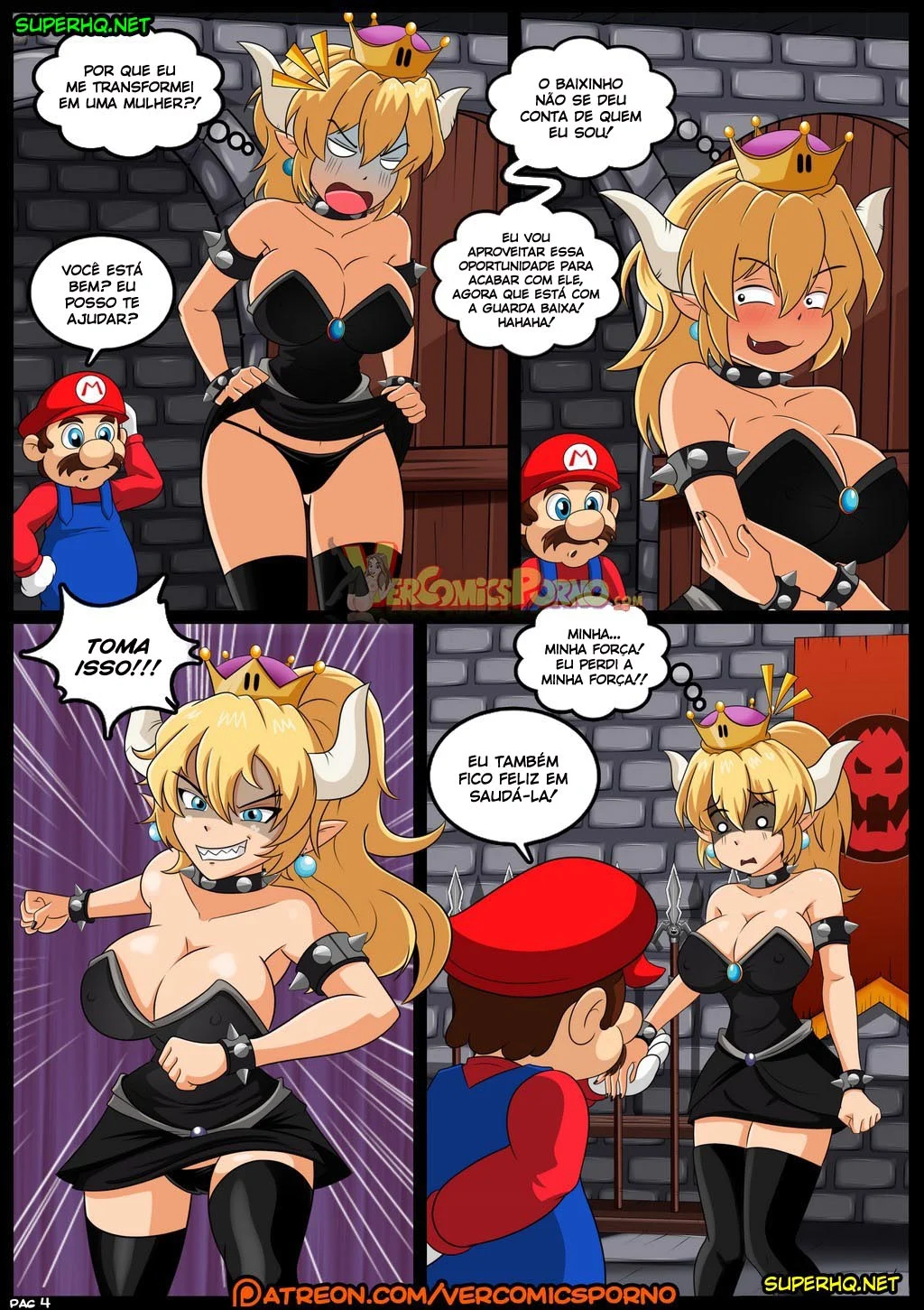 Princesa Peach Escrava Sexual: Aventuras Proibidas no Reino dos Cogumelos