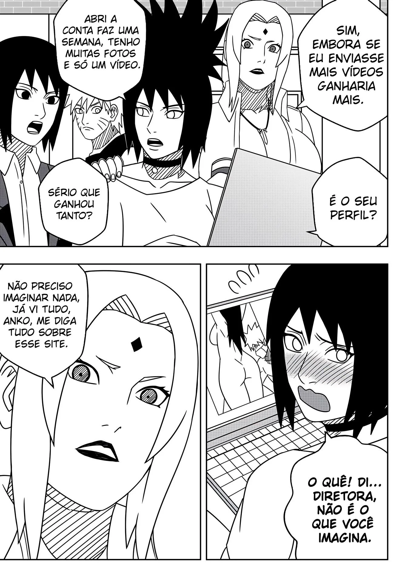 Vazou Conteúdo Explícito: Tsunade do Naruto em Cena Proibida nos Quadrinhos