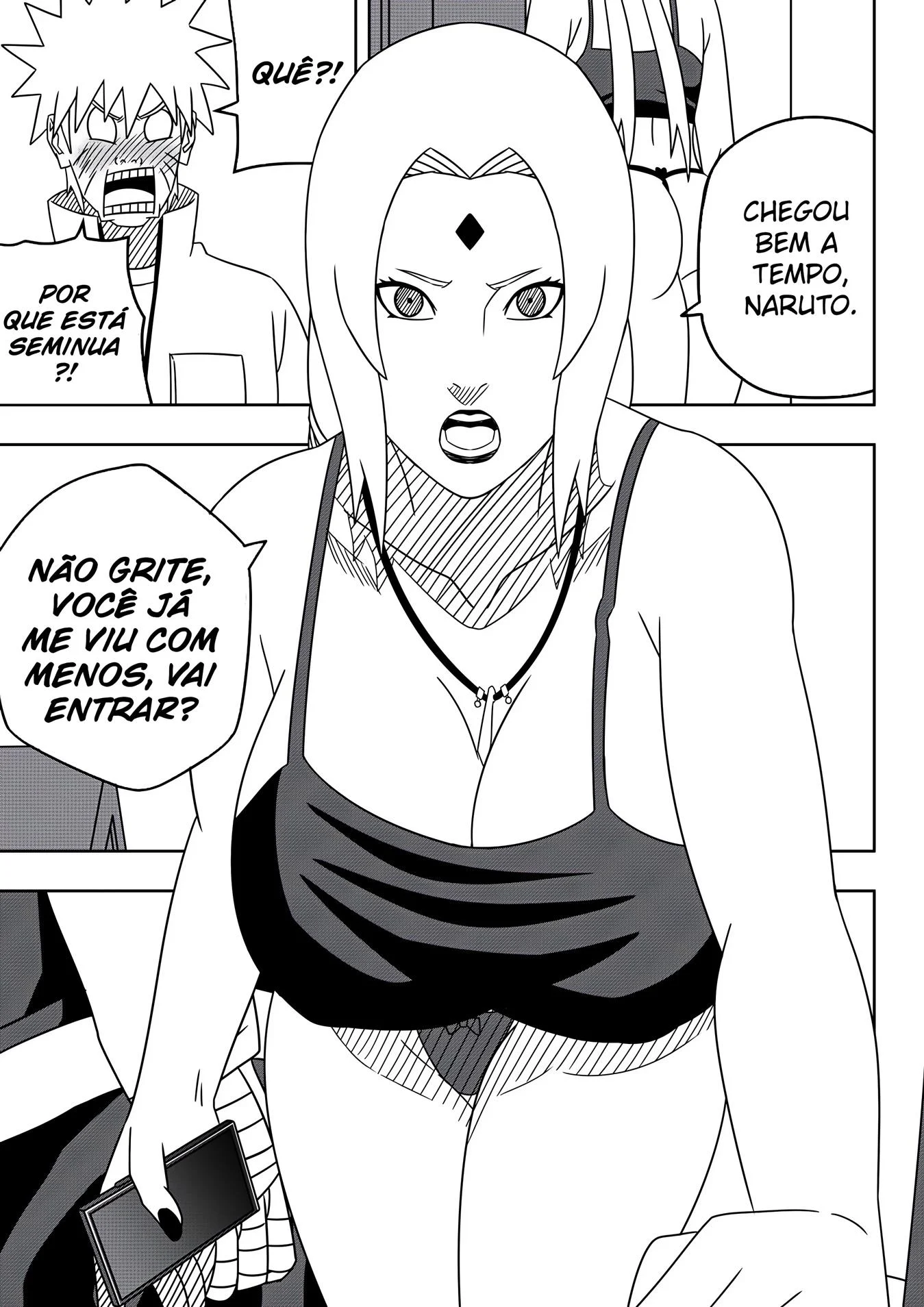 Vazou Conteúdo Explícito: Tsunade do Naruto em Cena Proibida nos Quadrinhos