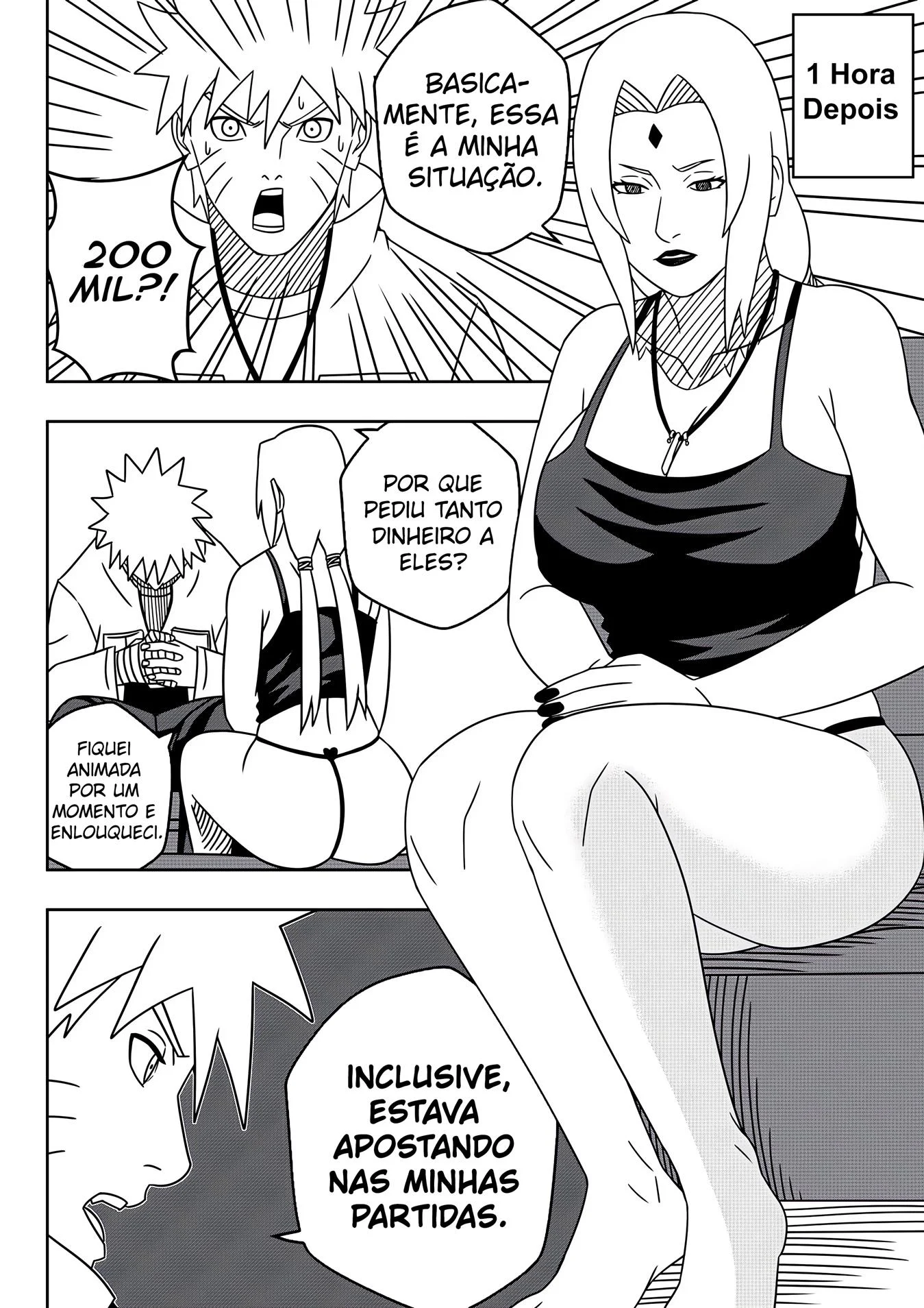 Vazou Conteúdo Explícito: Tsunade do Naruto em Cena Proibida nos Quadrinhos