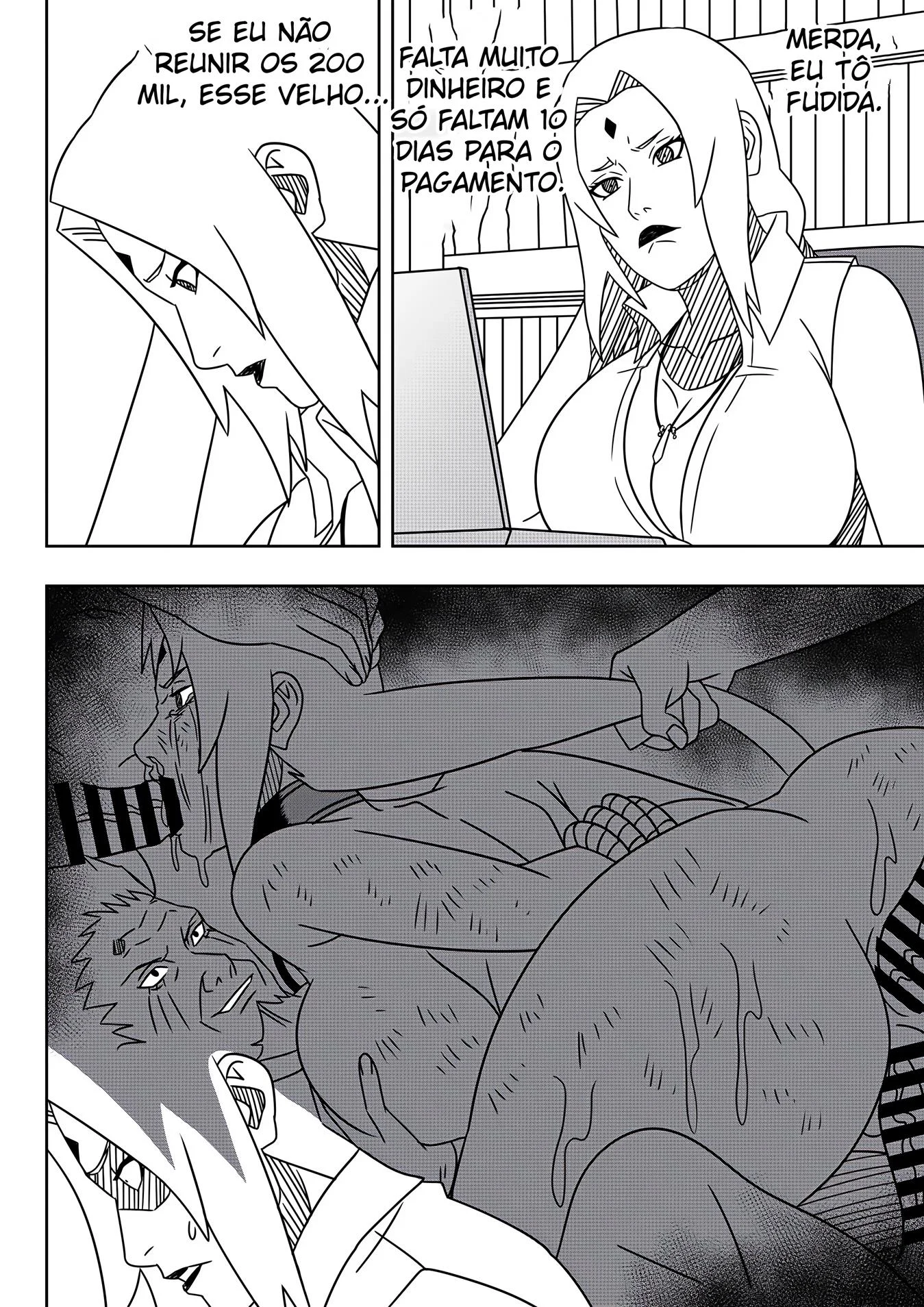 Vazou Conteúdo Explícito: Tsunade do Naruto em Cena Proibida nos Quadrinhos