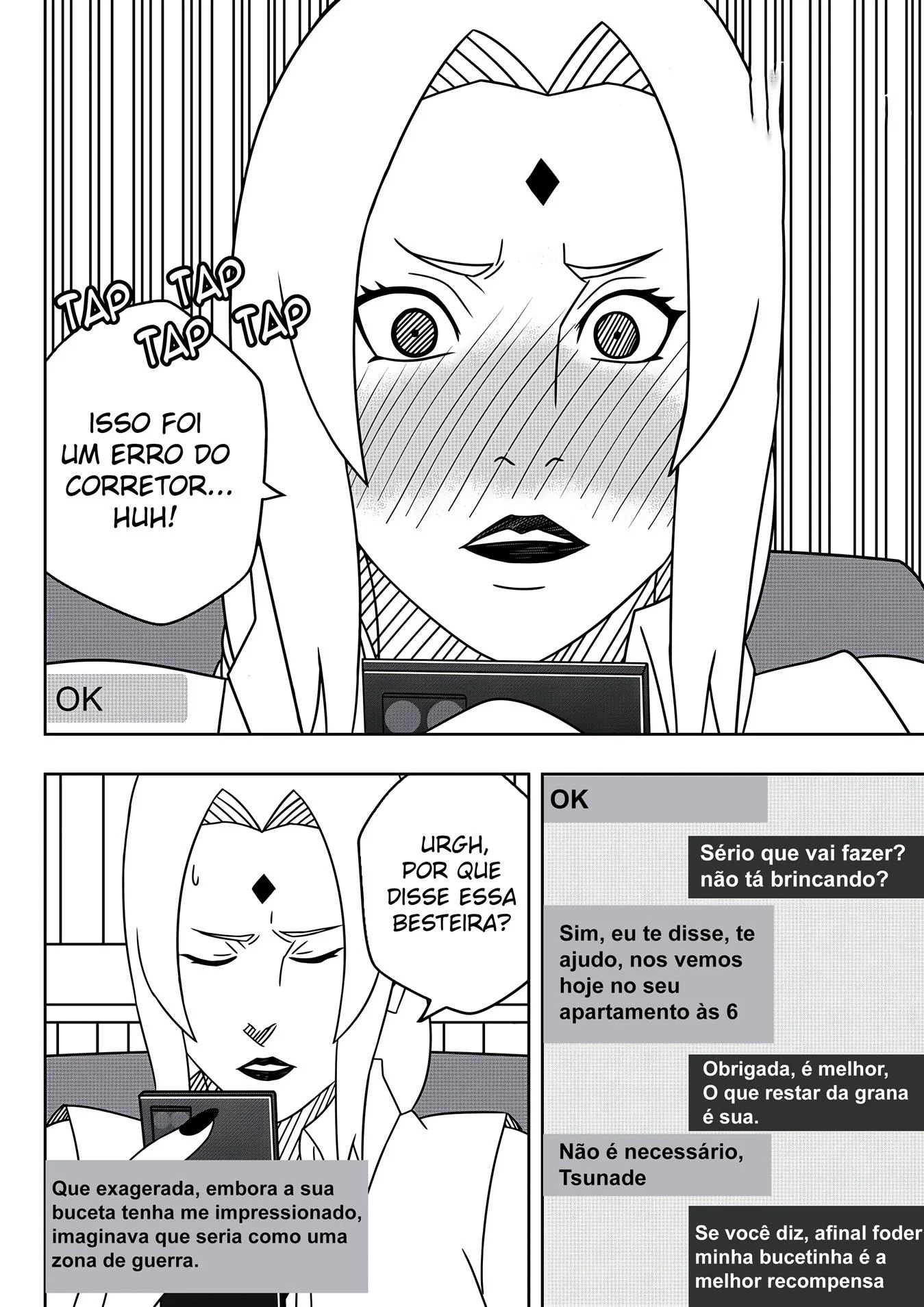 Vazou Conteúdo Explícito: Tsunade do Naruto em Cena Proibida nos Quadrinhos