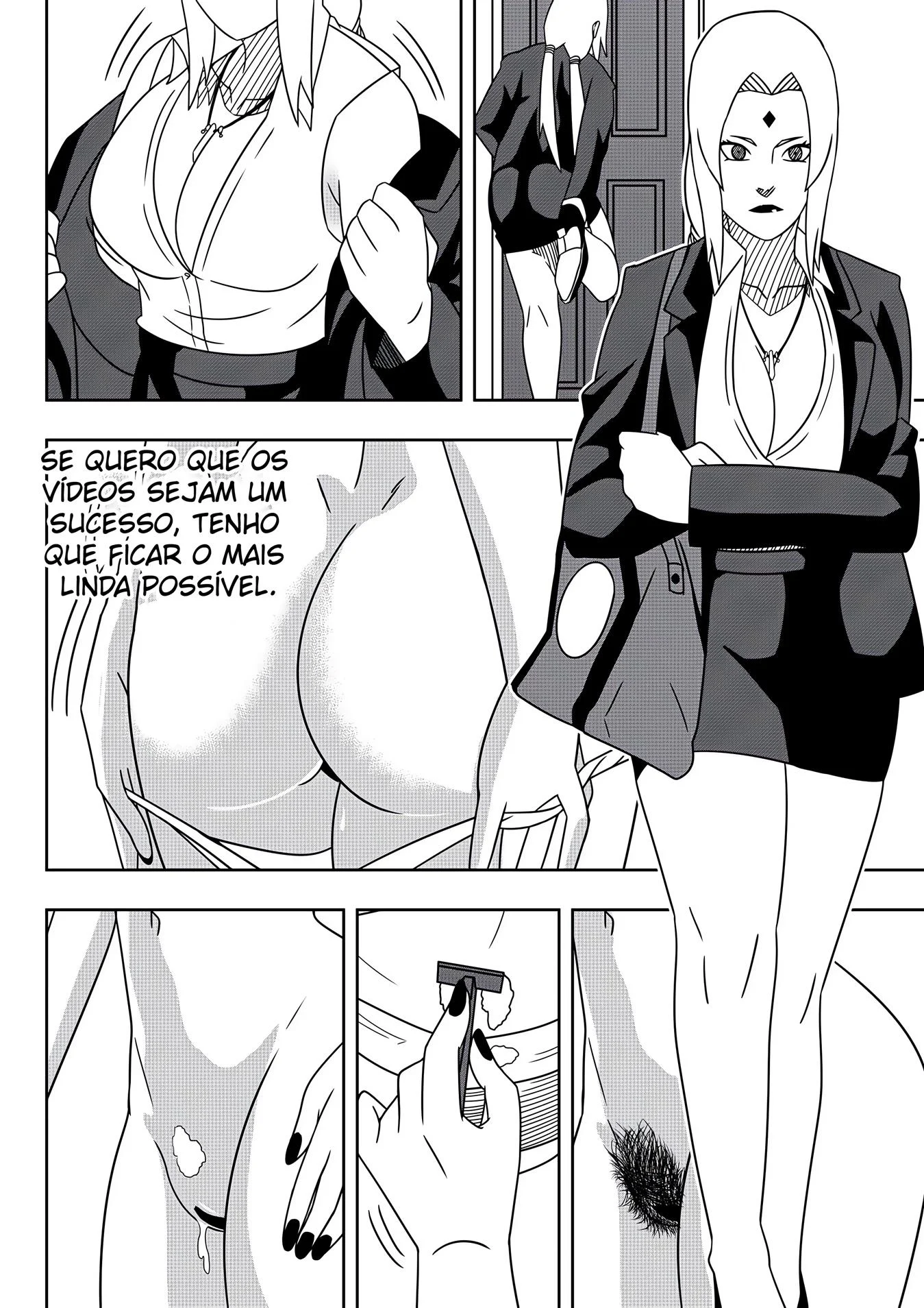 Vazou Conteúdo Explícito: Tsunade do Naruto em Cena Proibida nos Quadrinhos