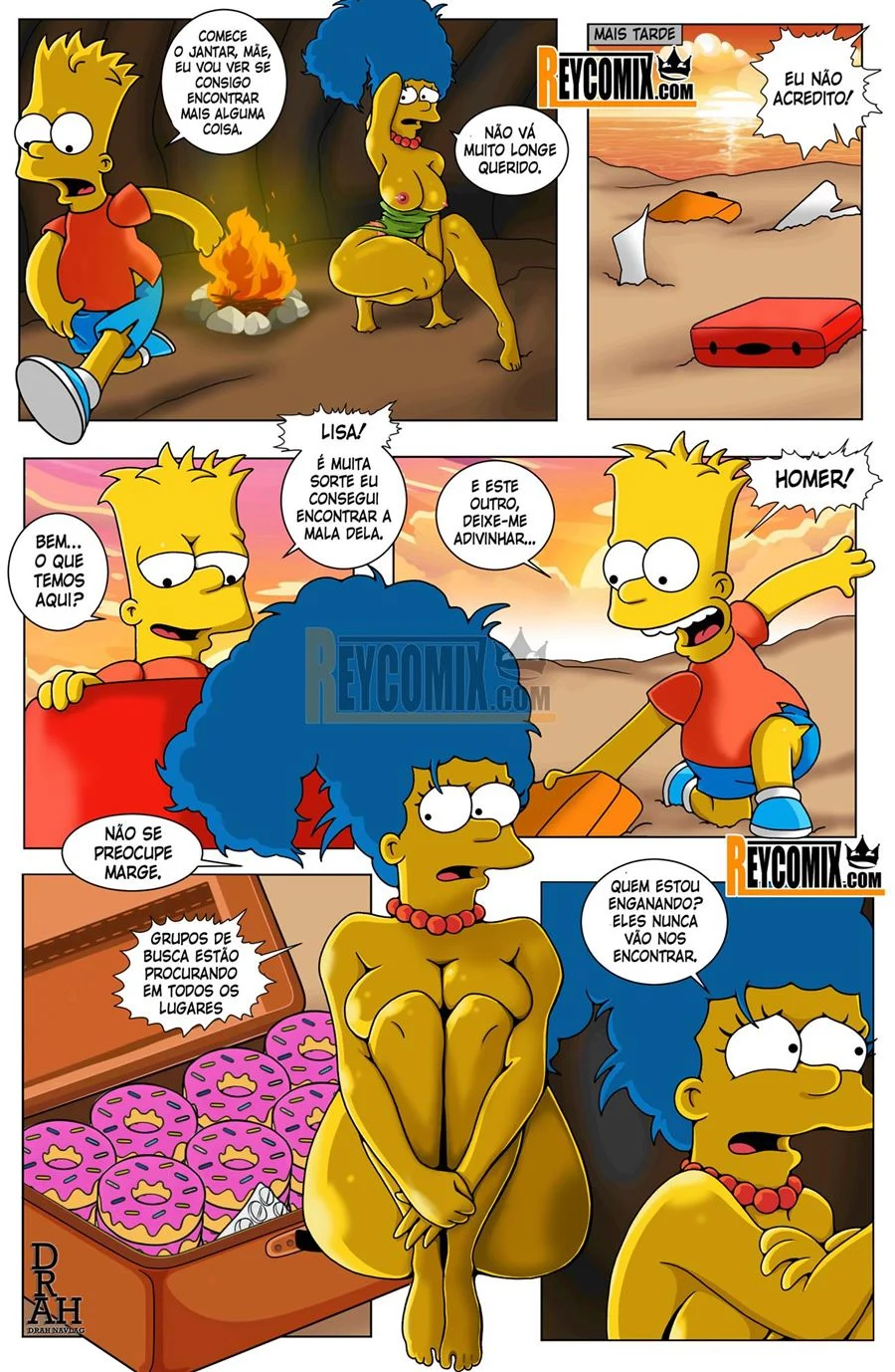 Paraíso Proibido: Hentai Explícito dos Simpsons em HQ de Luxúria